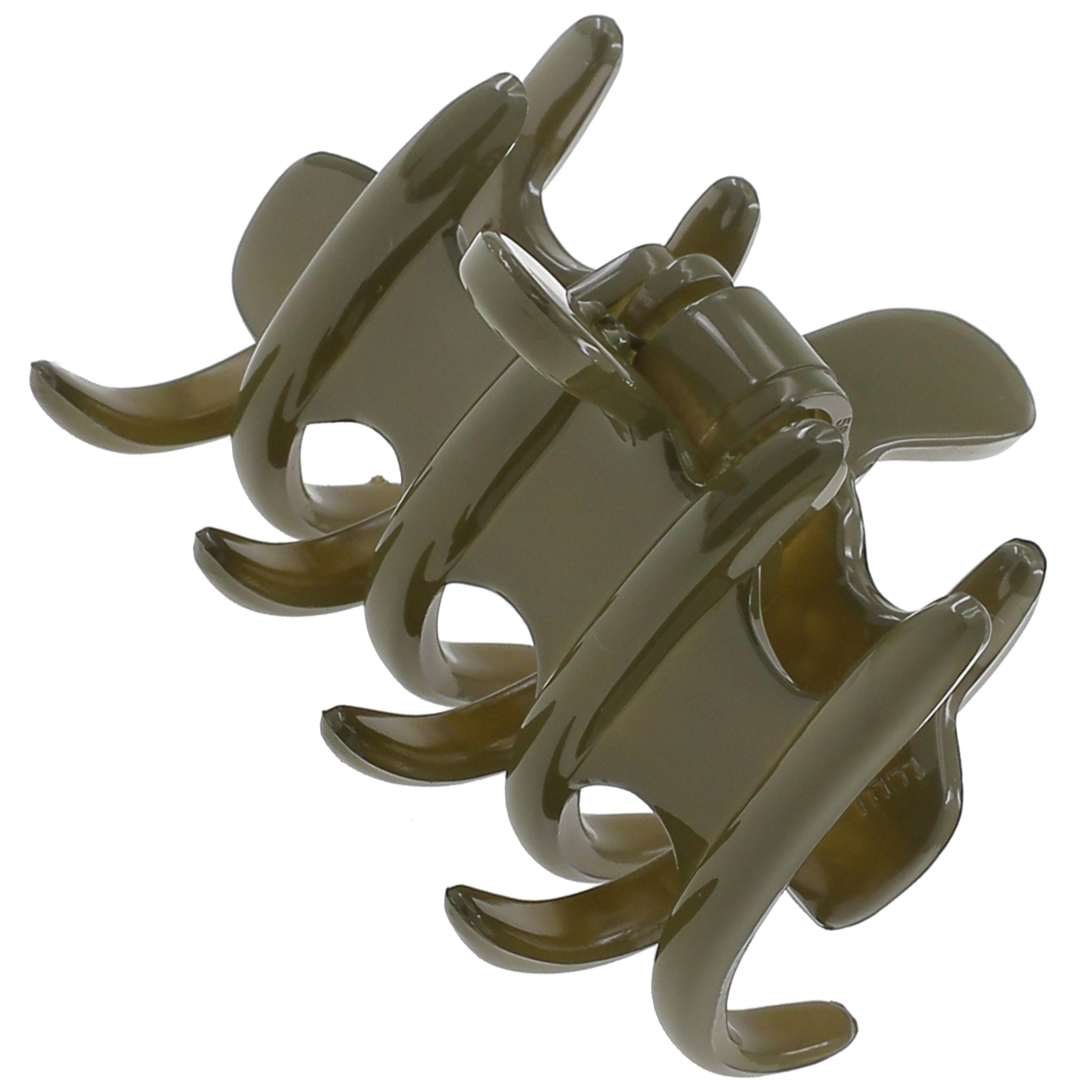 Camila Paris Pink Coral French hair clip cellulose acetate