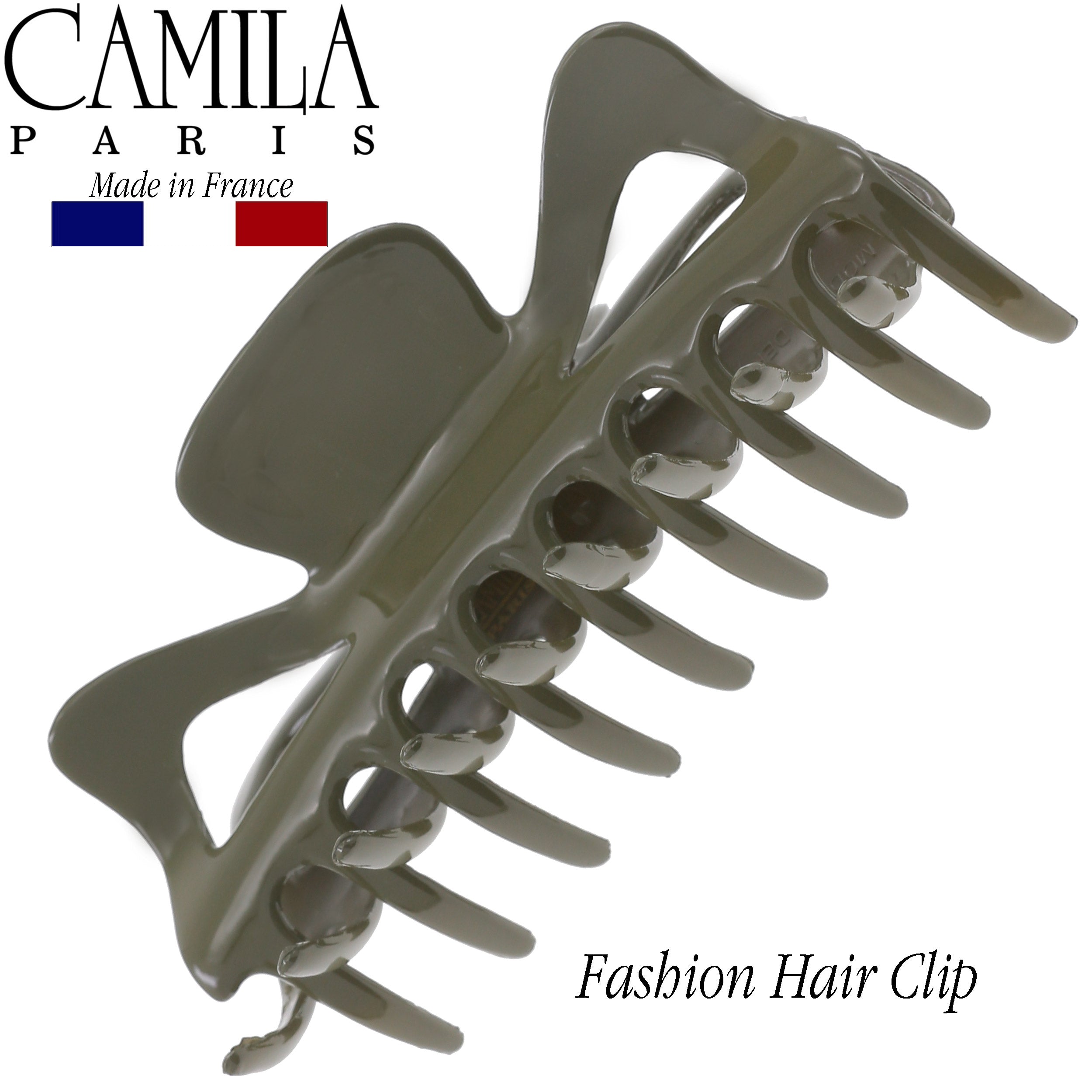 Camila Paris Elizabeth French hair clip cellulose acetate