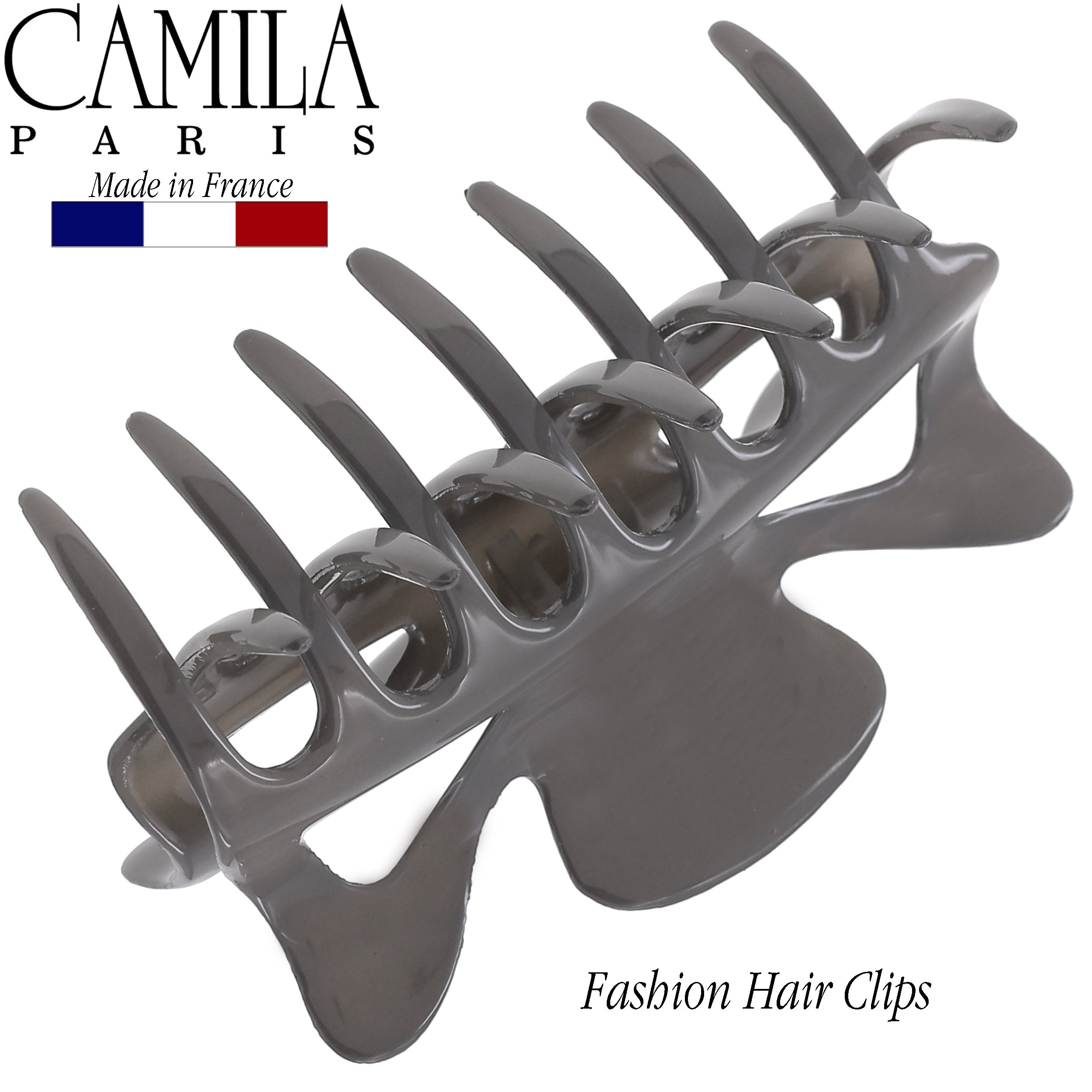 Camila Paris Elizabeth French hair clip cellulose acetate
