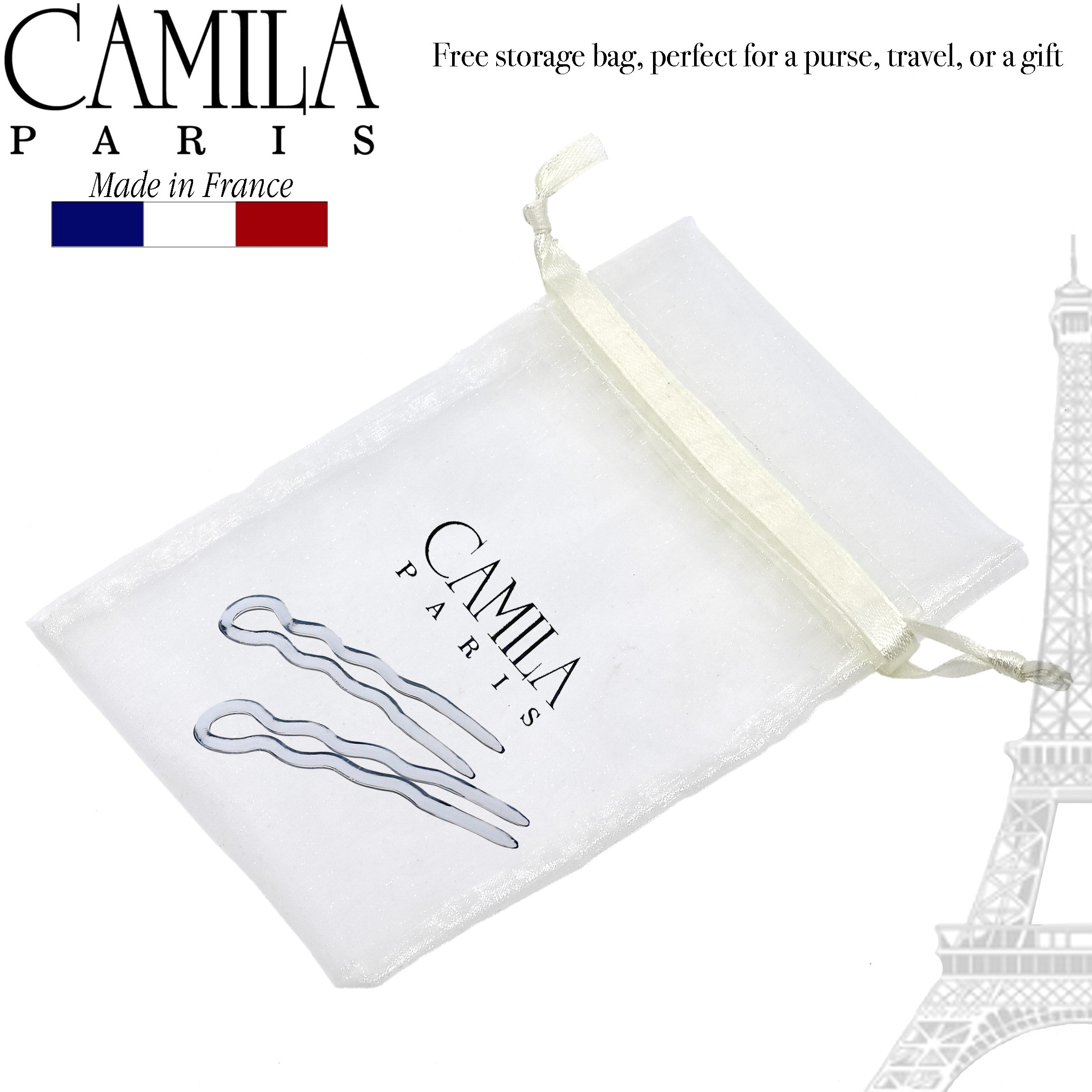 Camila Paris French hair stick cellulose acetate