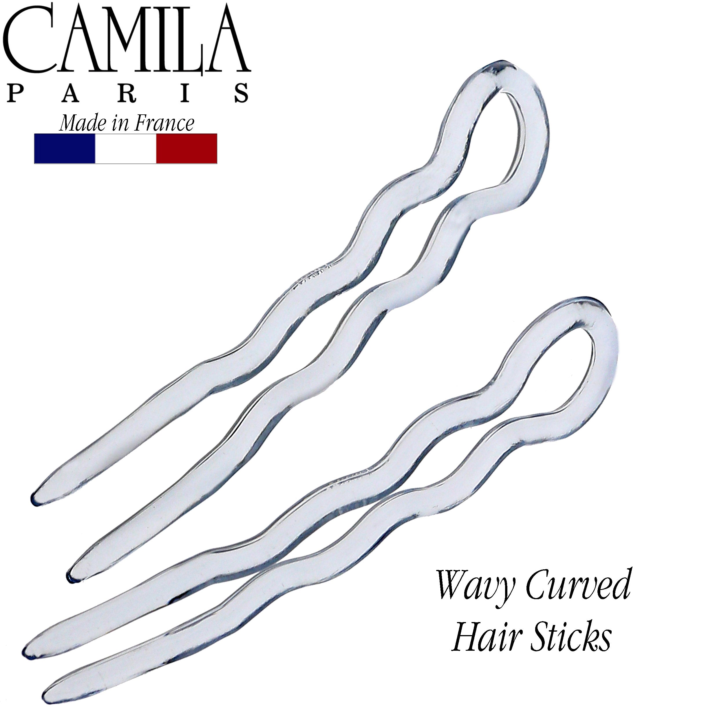 Camila Paris French hair stick cellulose acetate