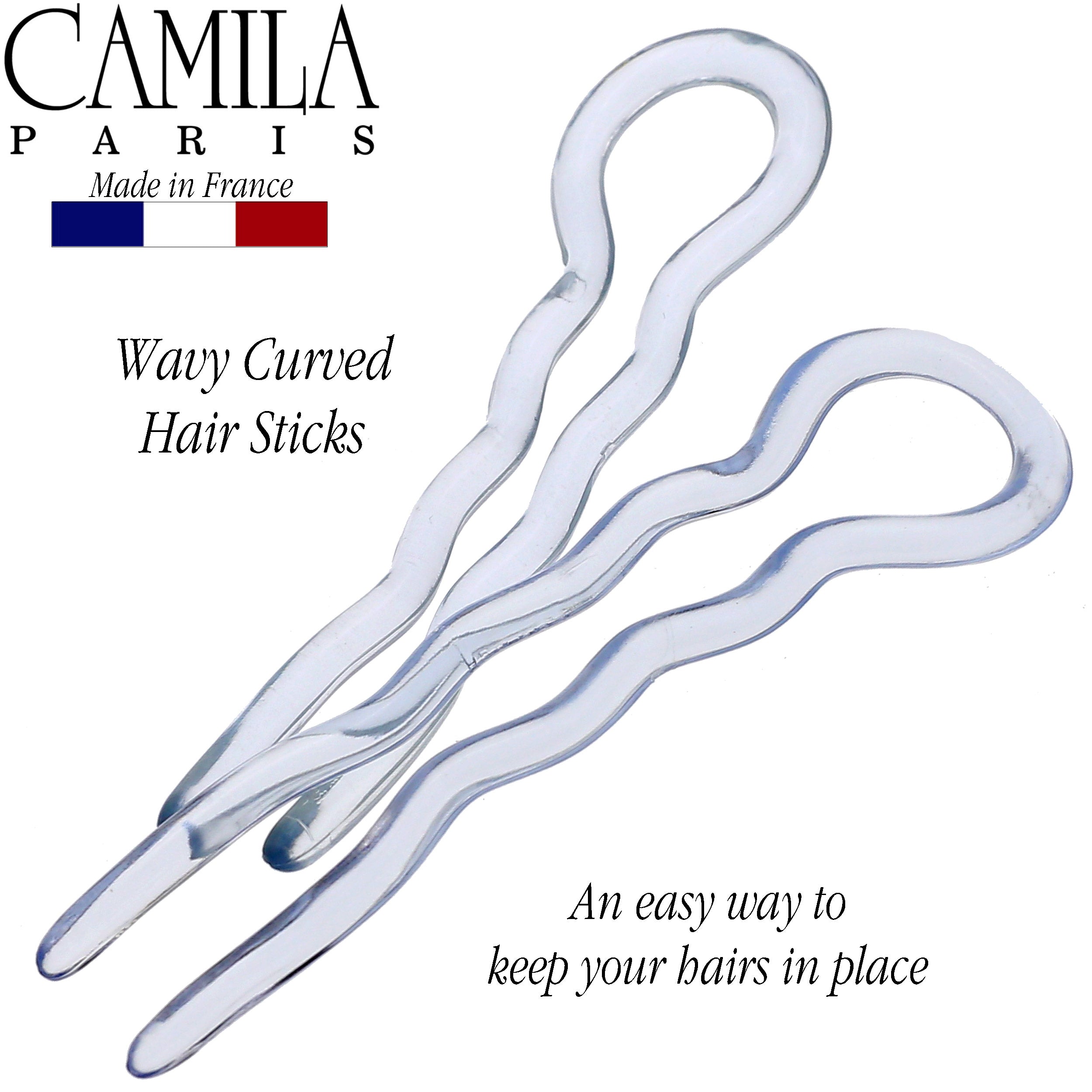 Camila Paris French hair stick cellulose acetate
