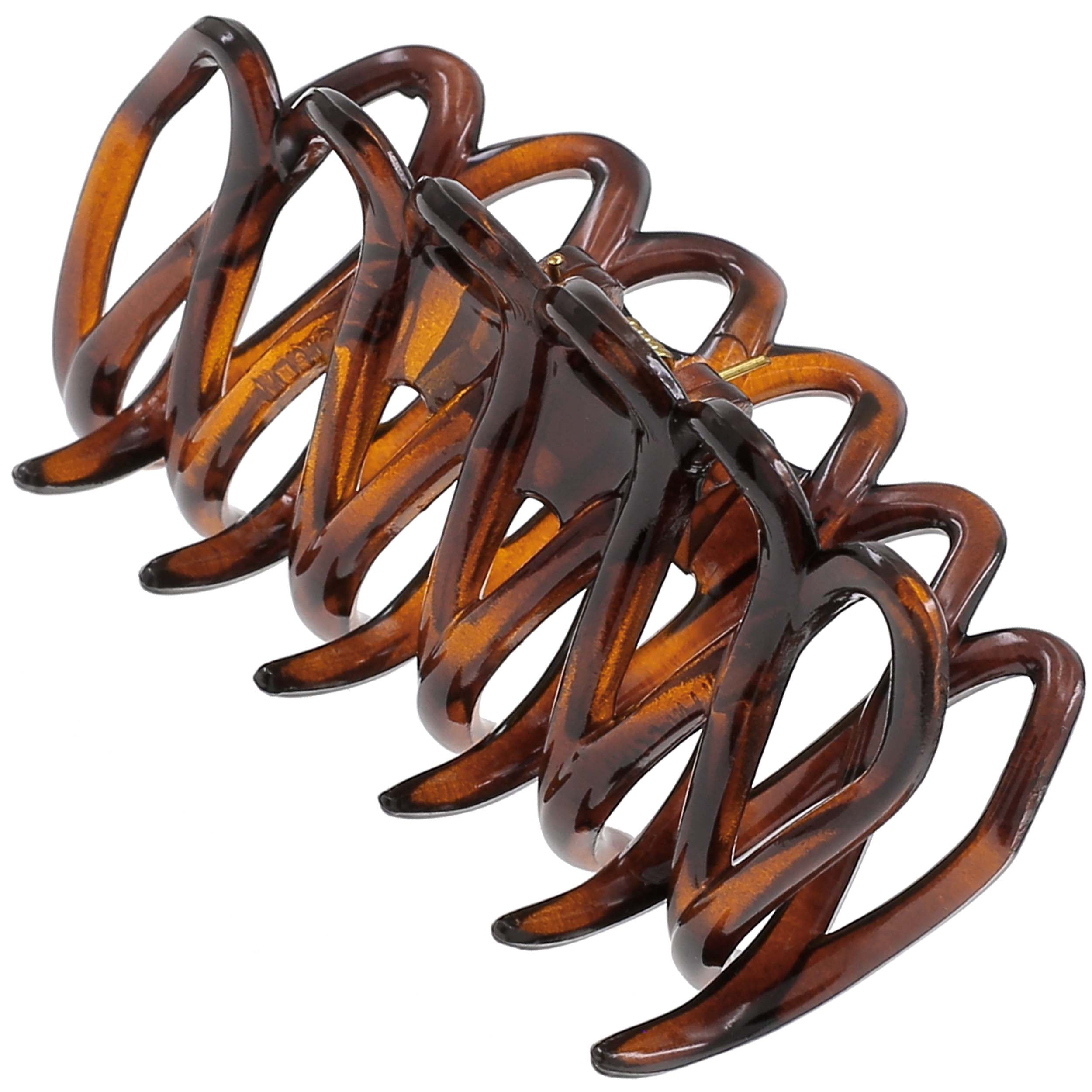 Camila Paris Tortoiseshell 4.00 inch French hair clip cellulose acetate