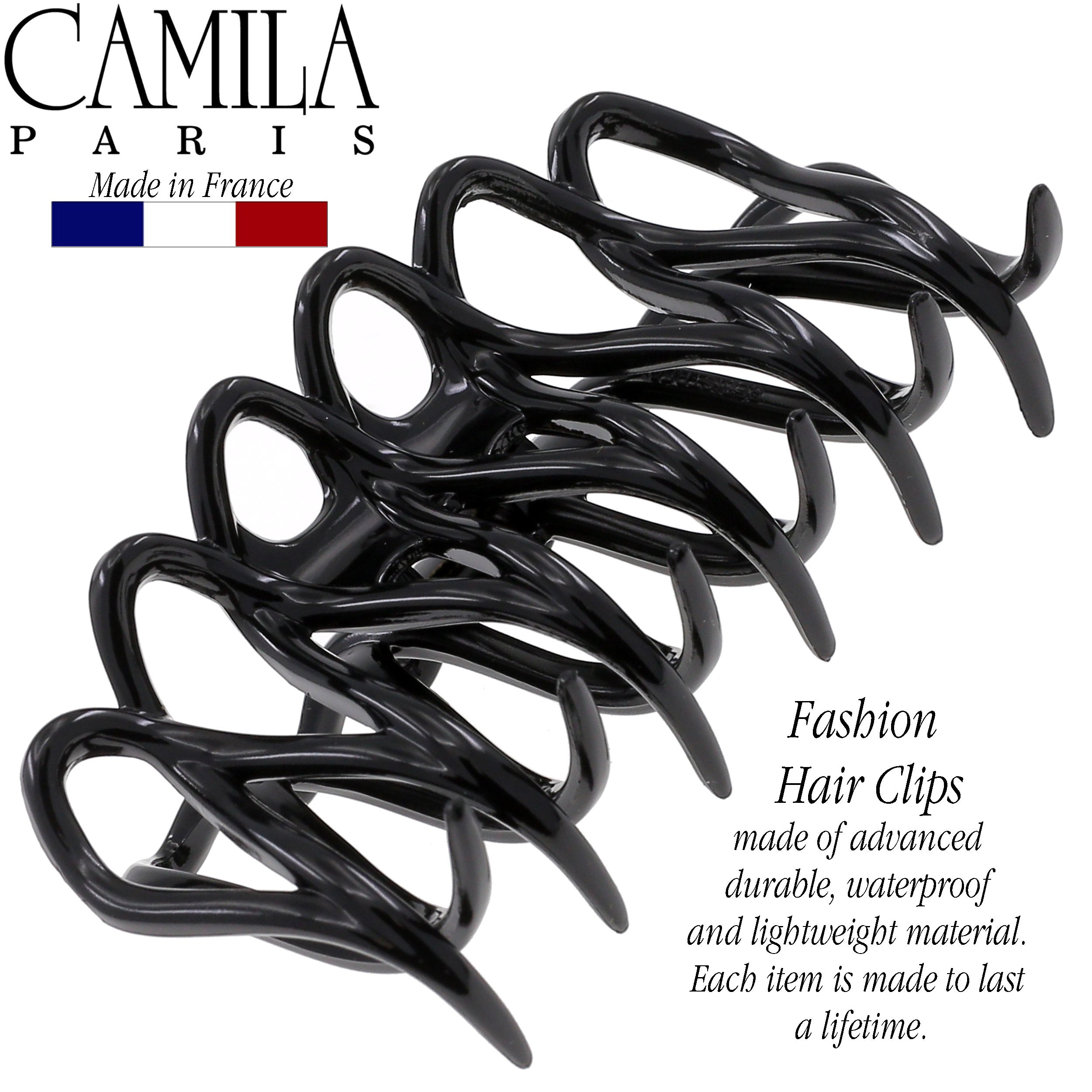 Camila Paris French hair clip cellulose acetate