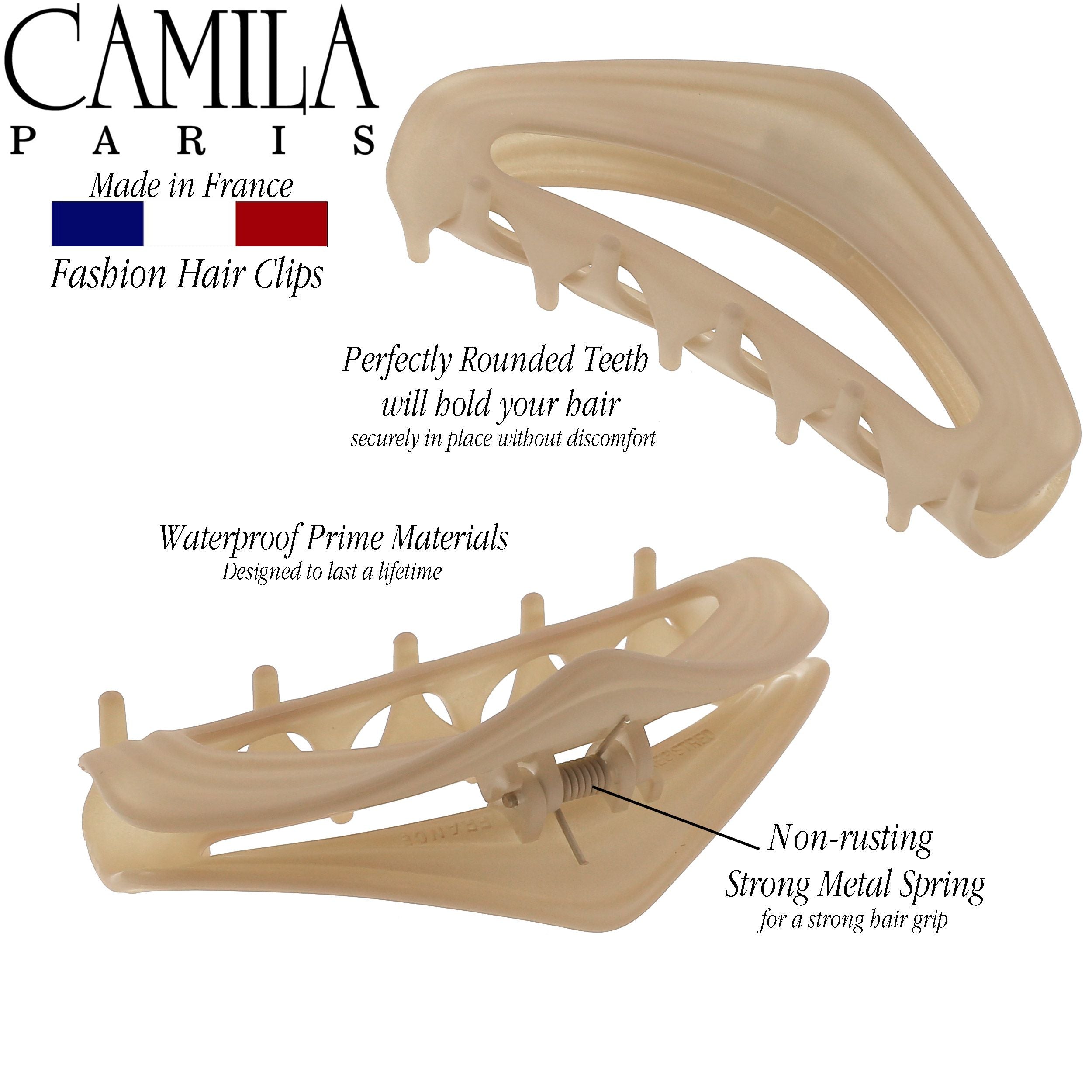 Camila Paris French hair clip cellulose acetate