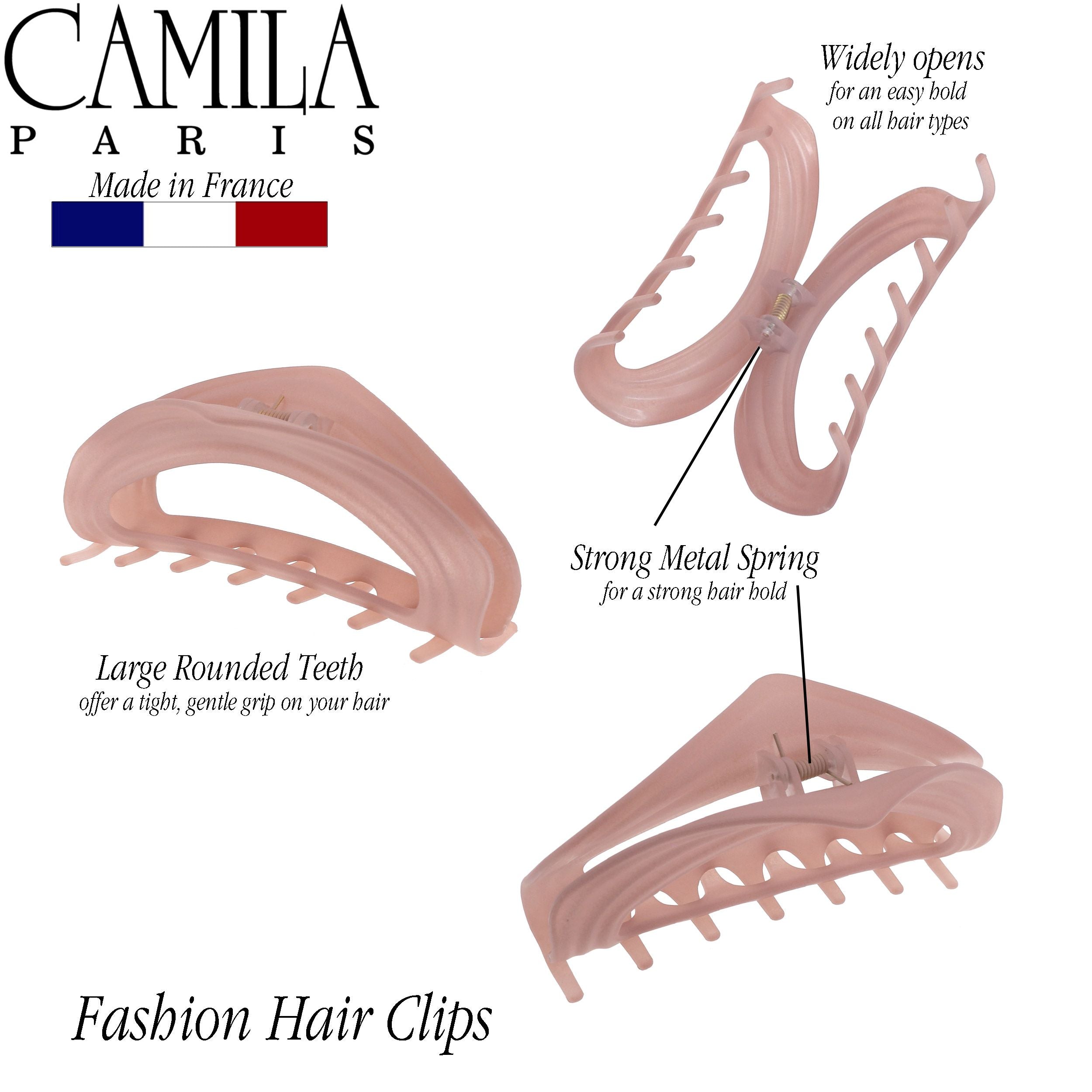 Camila Paris French hair clip cellulose acetate