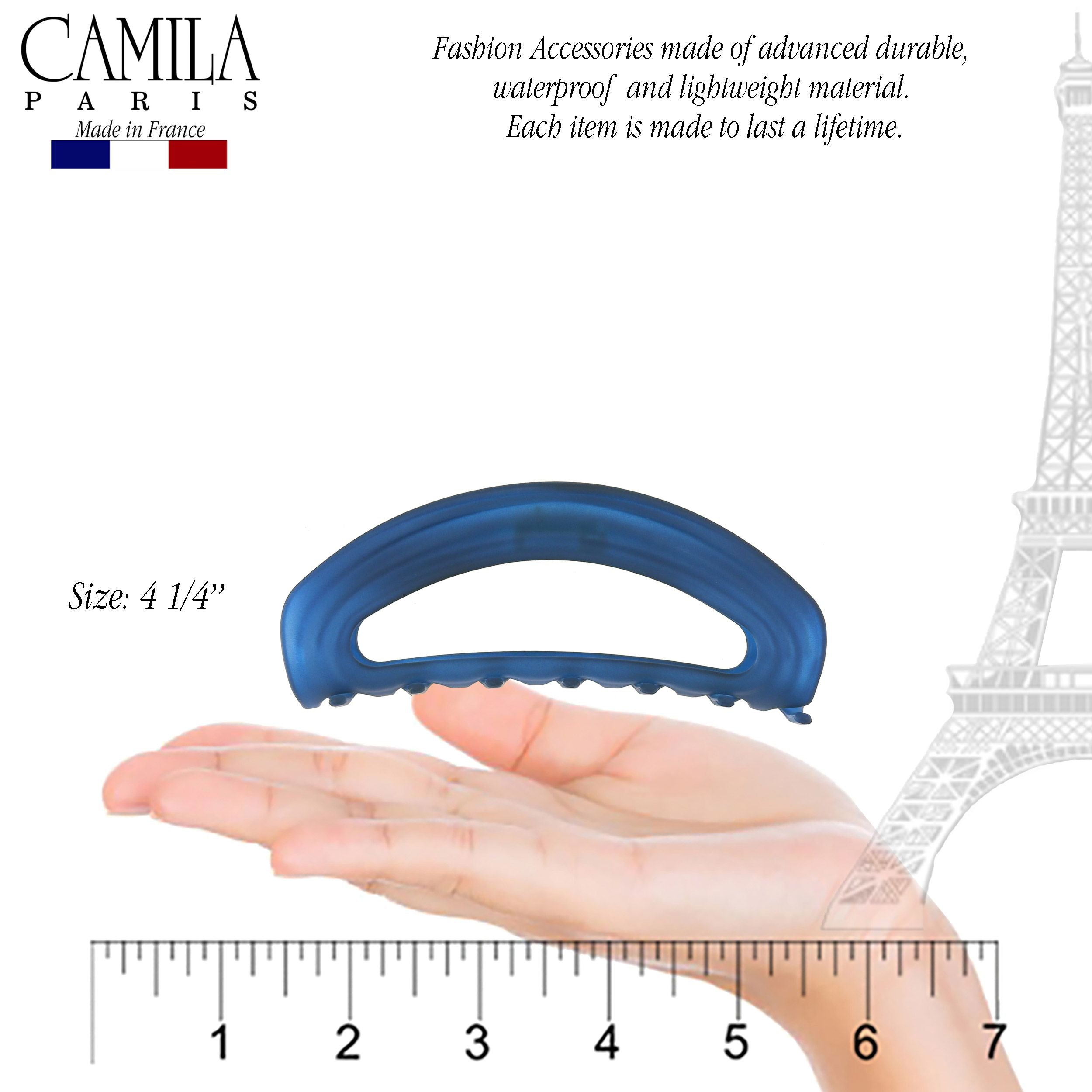 Camila Paris French hair clip cellulose acetate
