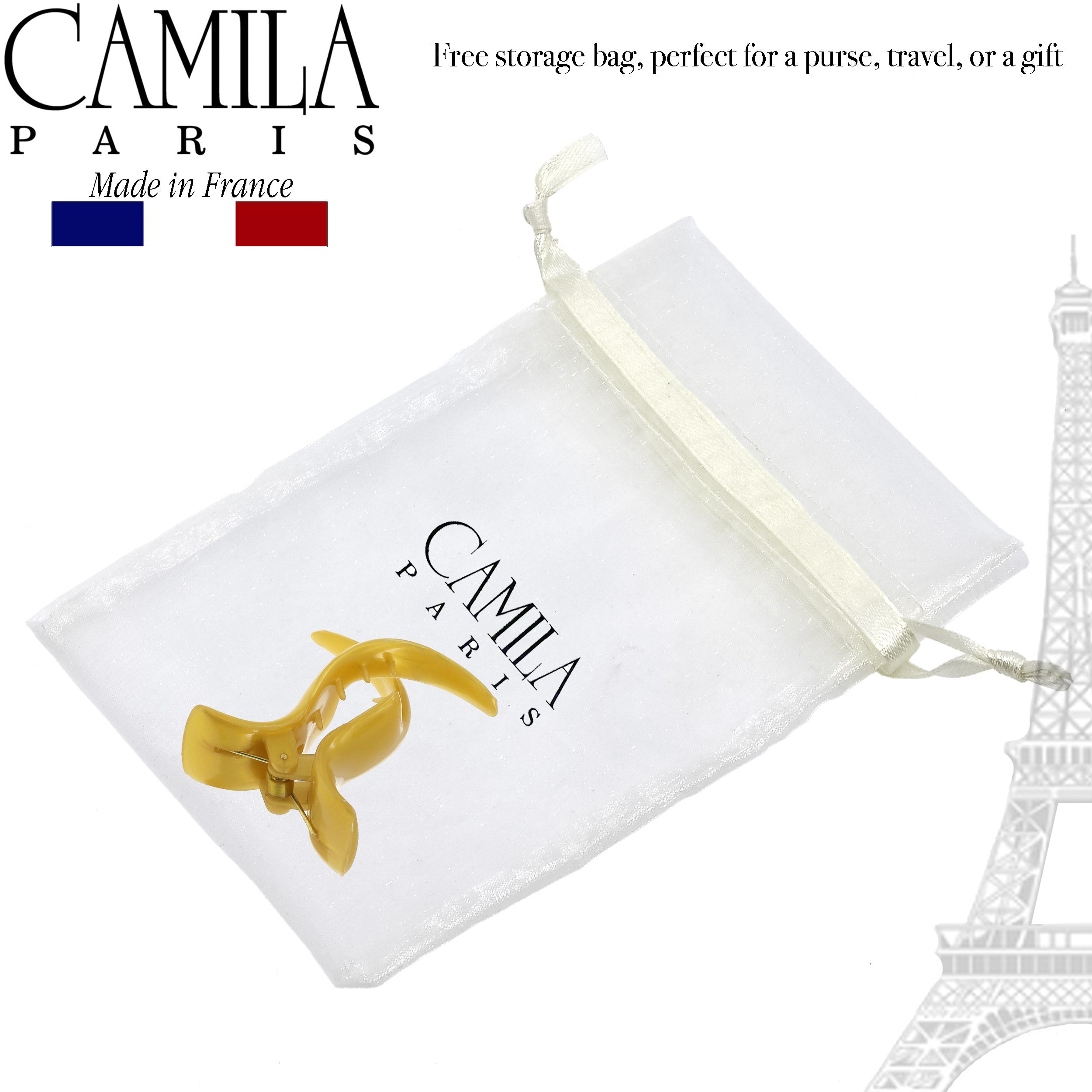 Camila Paris French hair clip cellulose acetate