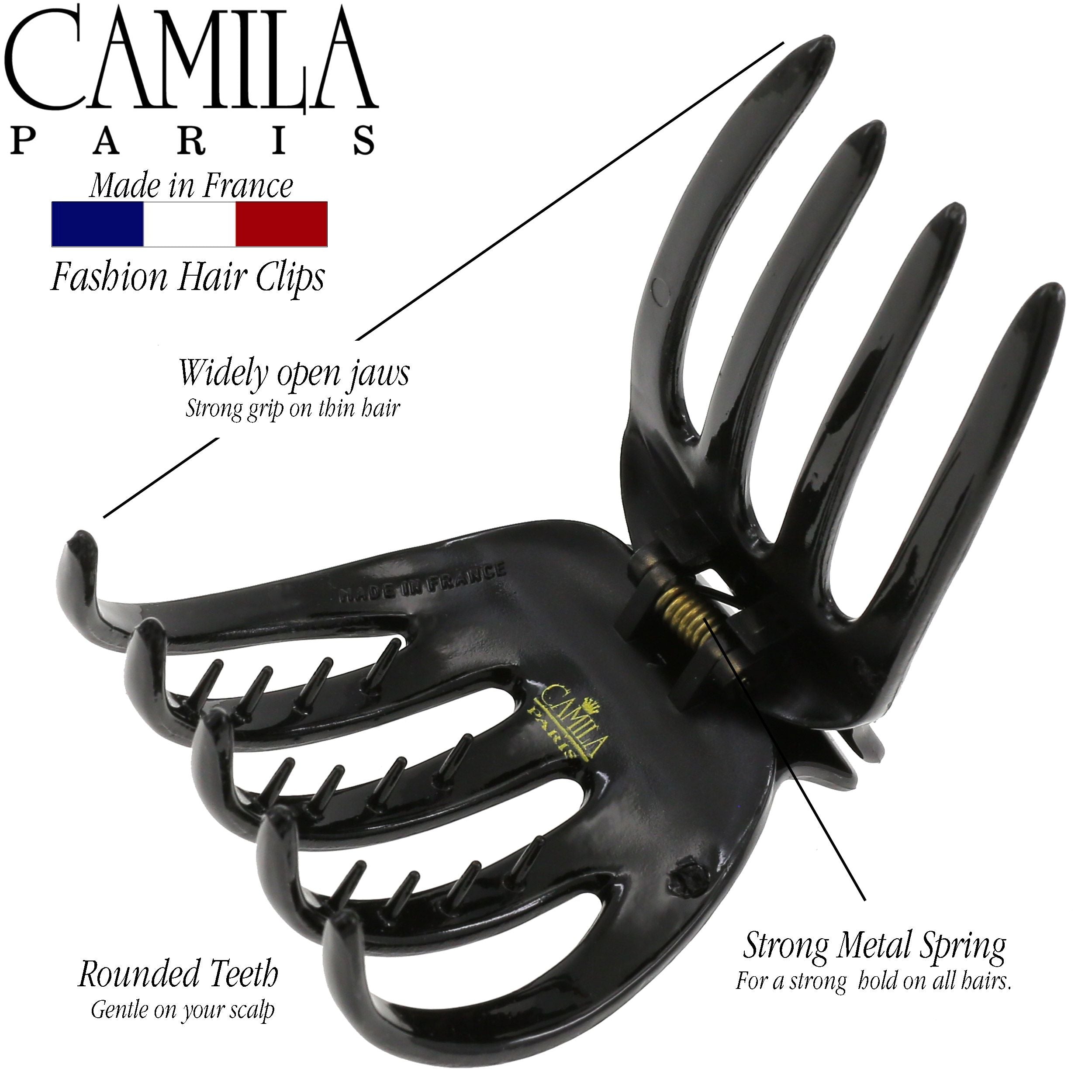 Camila Paris French hair clip cellulose acetate