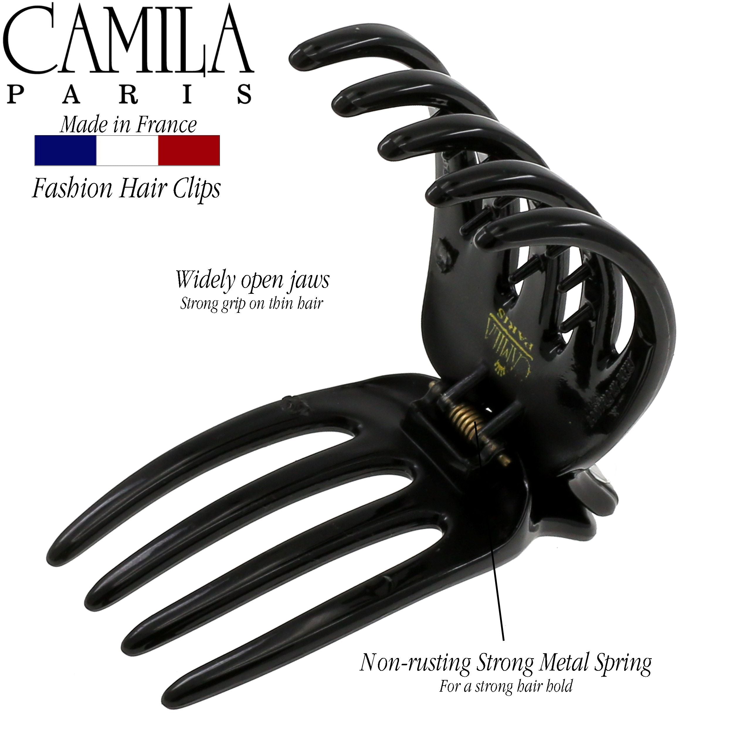 Camila Paris French hair clip cellulose acetate