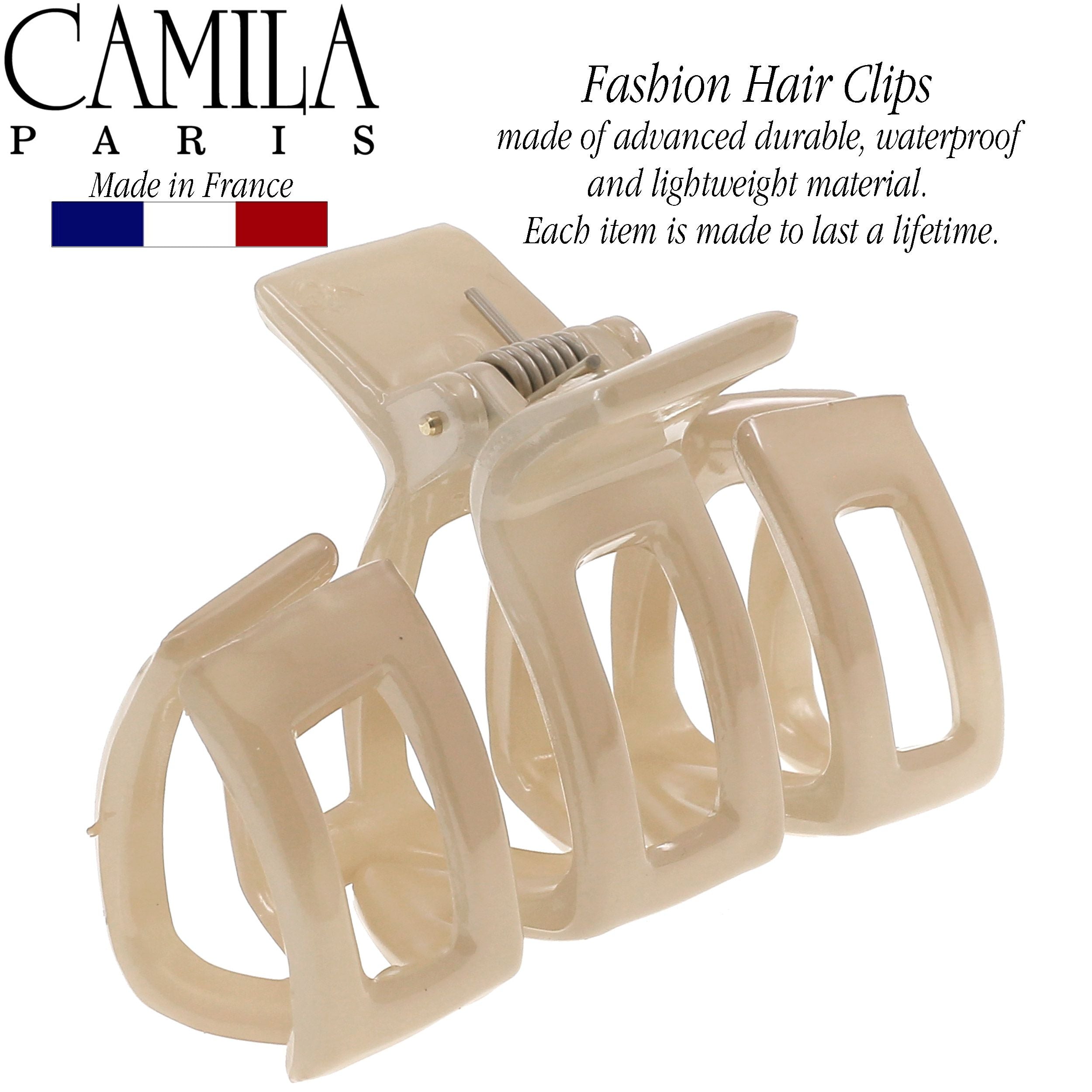 Camila Paris French hair clip cellulose acetate