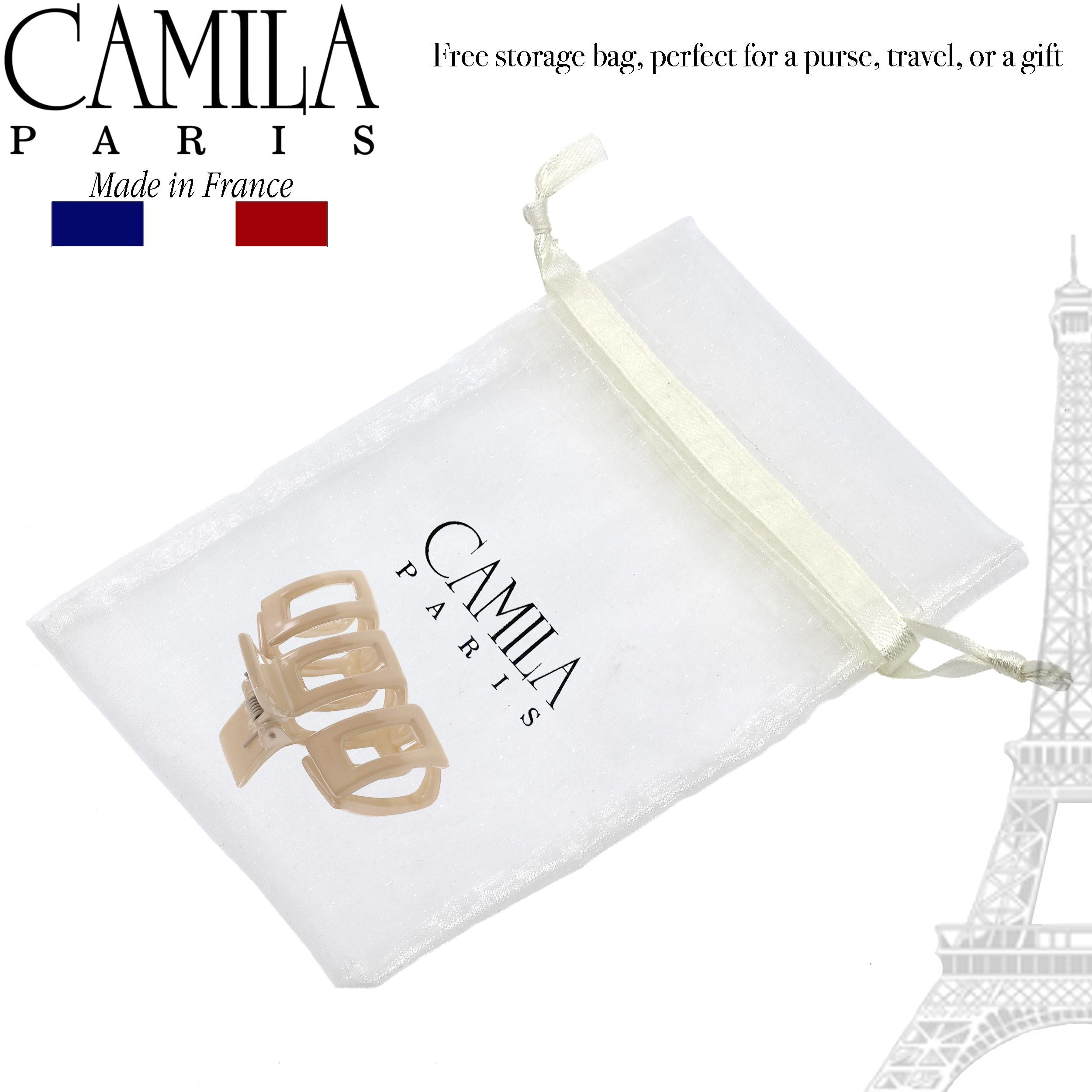 Camila Paris French hair clip cellulose acetate