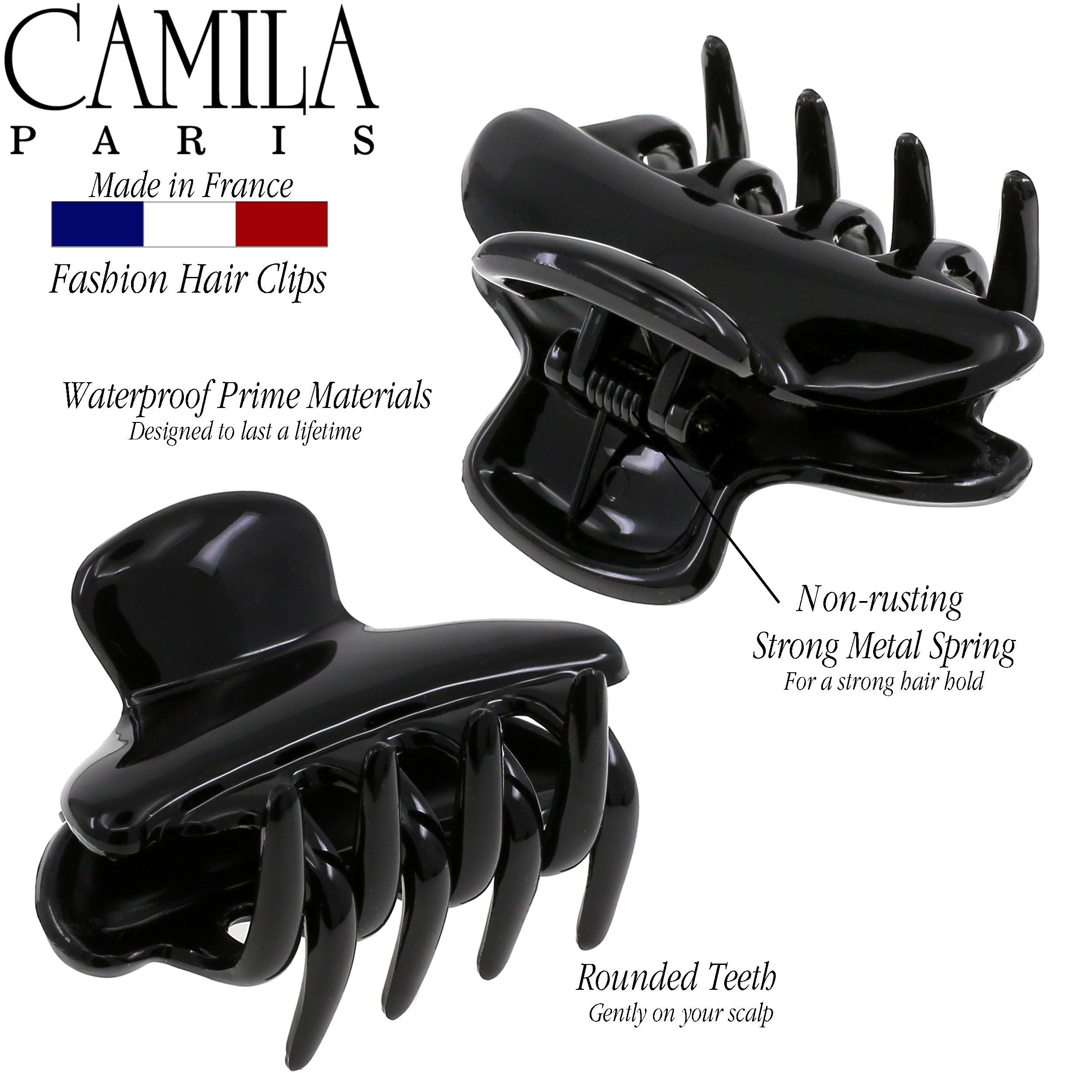 Camila Paris 2.5 Inch French hair clip cellulose acetate