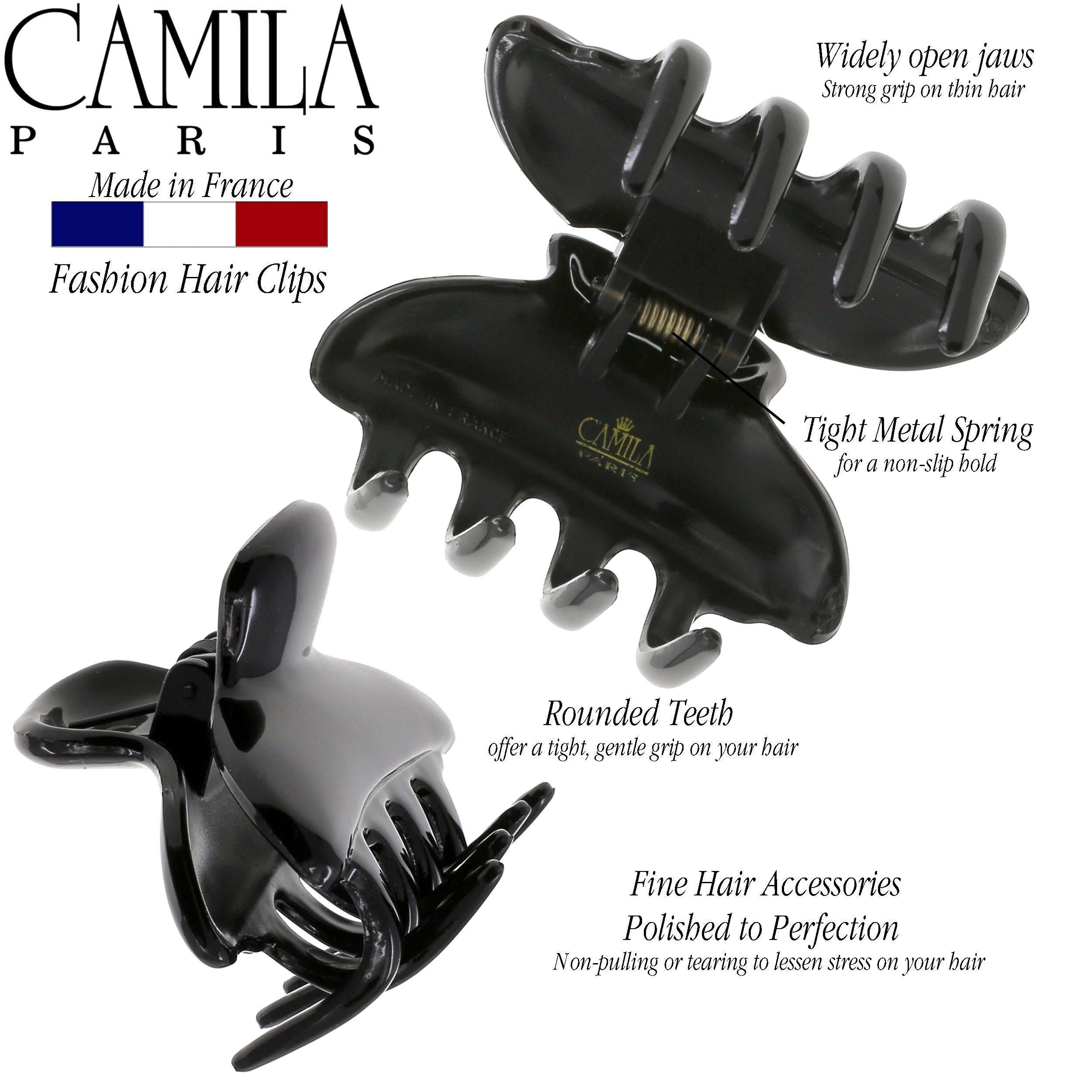 Camila Paris French hair clip cellulose acetate