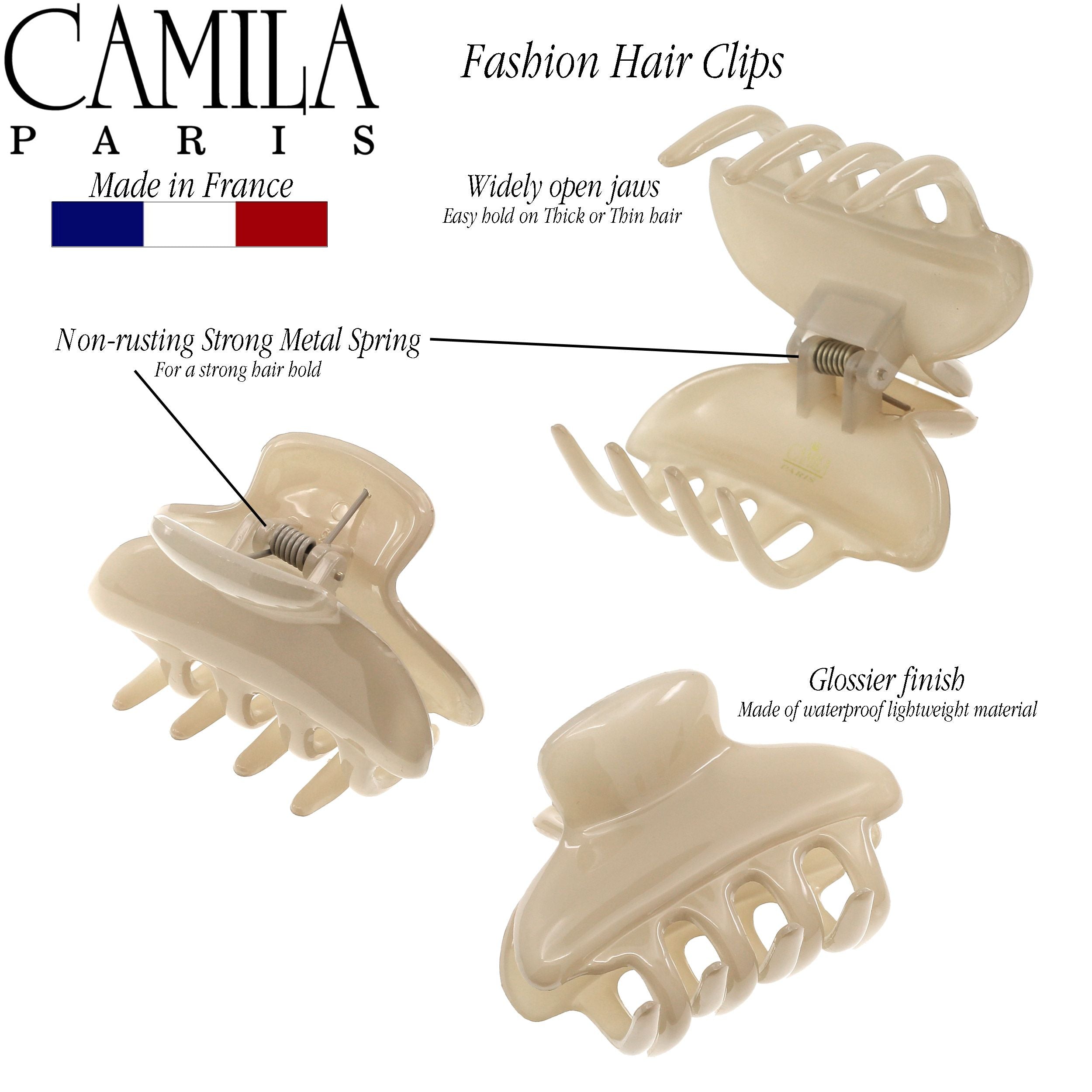 Camila Paris French hair clip cellulose acetate