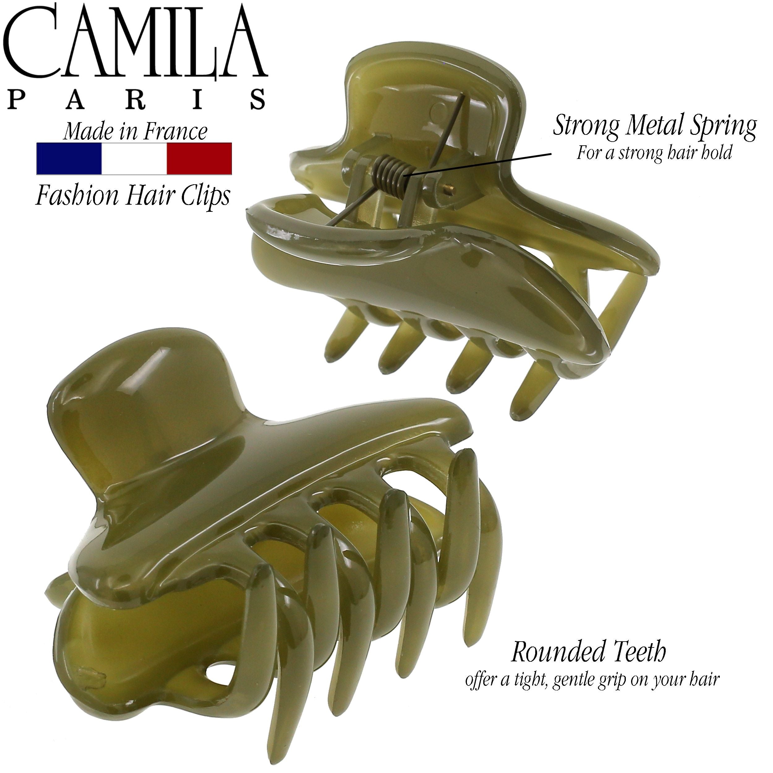 Camila Paris French hair clip cellulose acetate