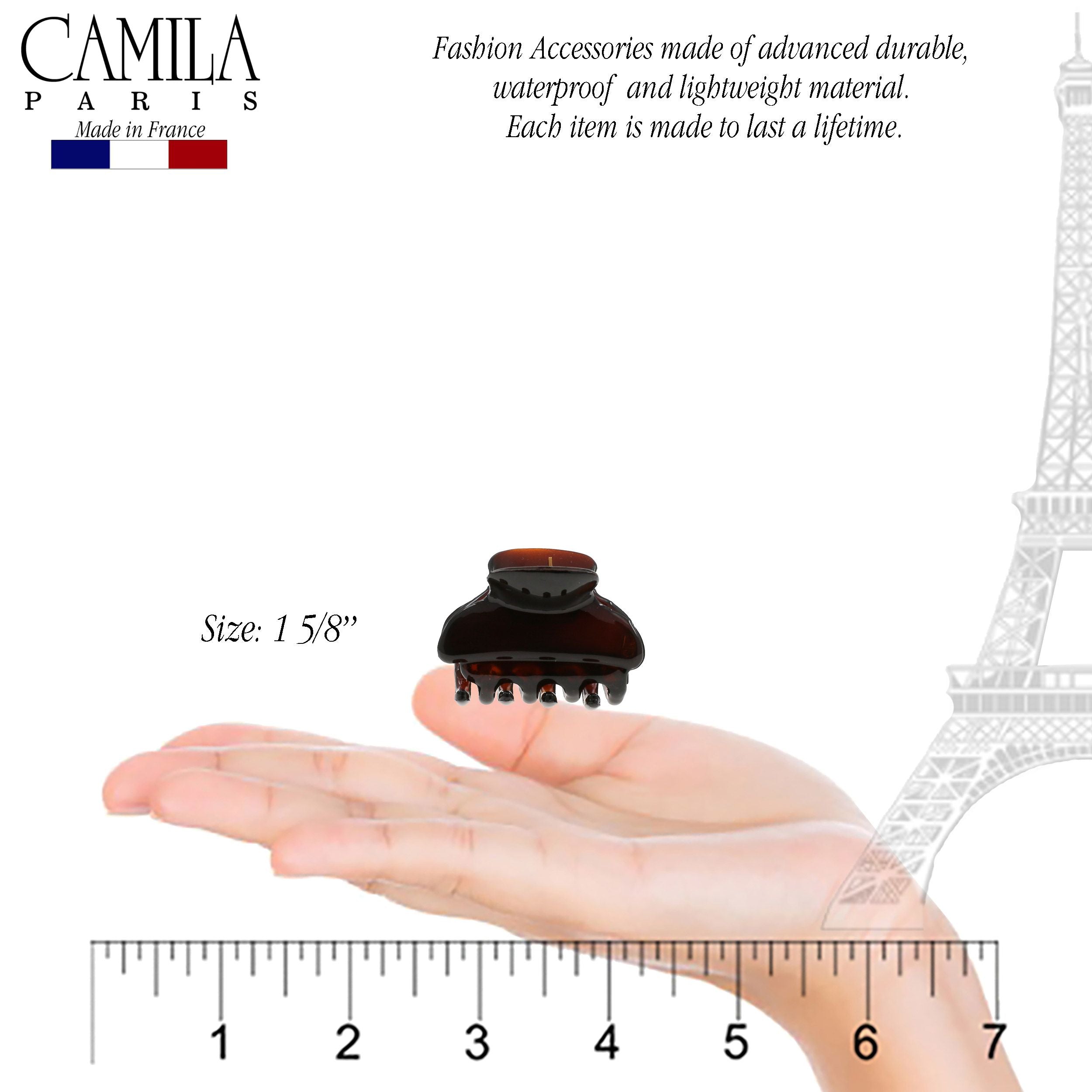 Camila Paris French hair clip cellulose acetate
