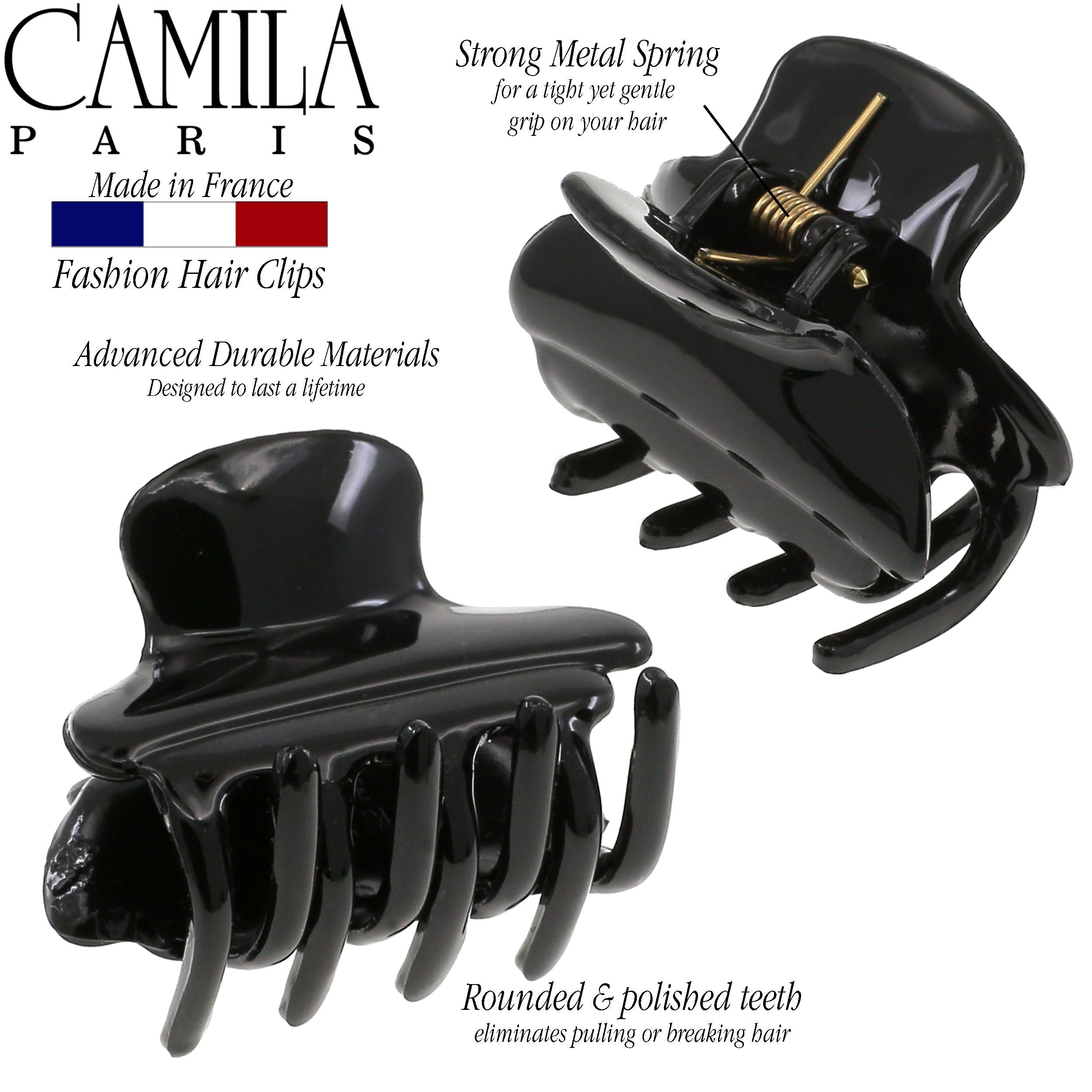 Camila Paris French hair clip cellulose acetate