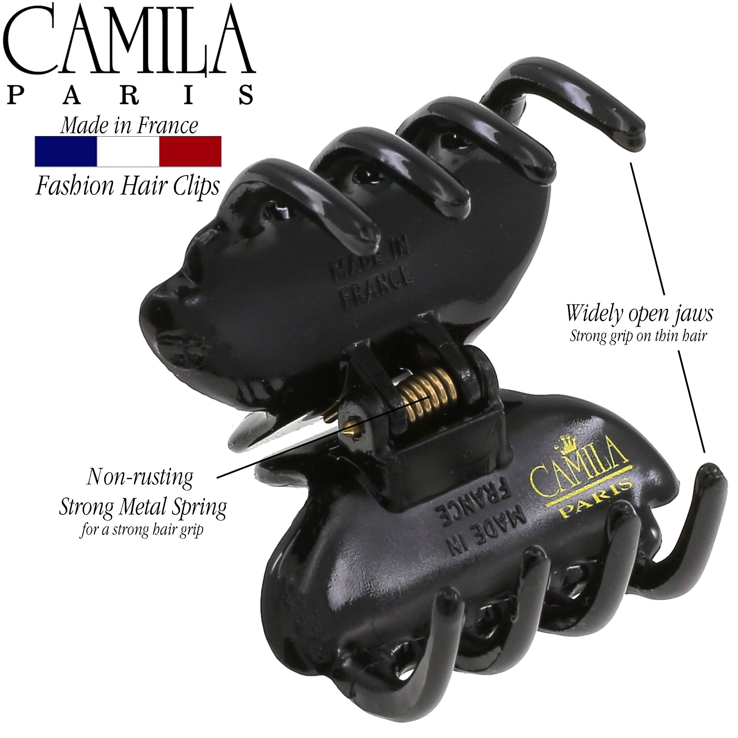 Camila Paris French hair clip cellulose acetate