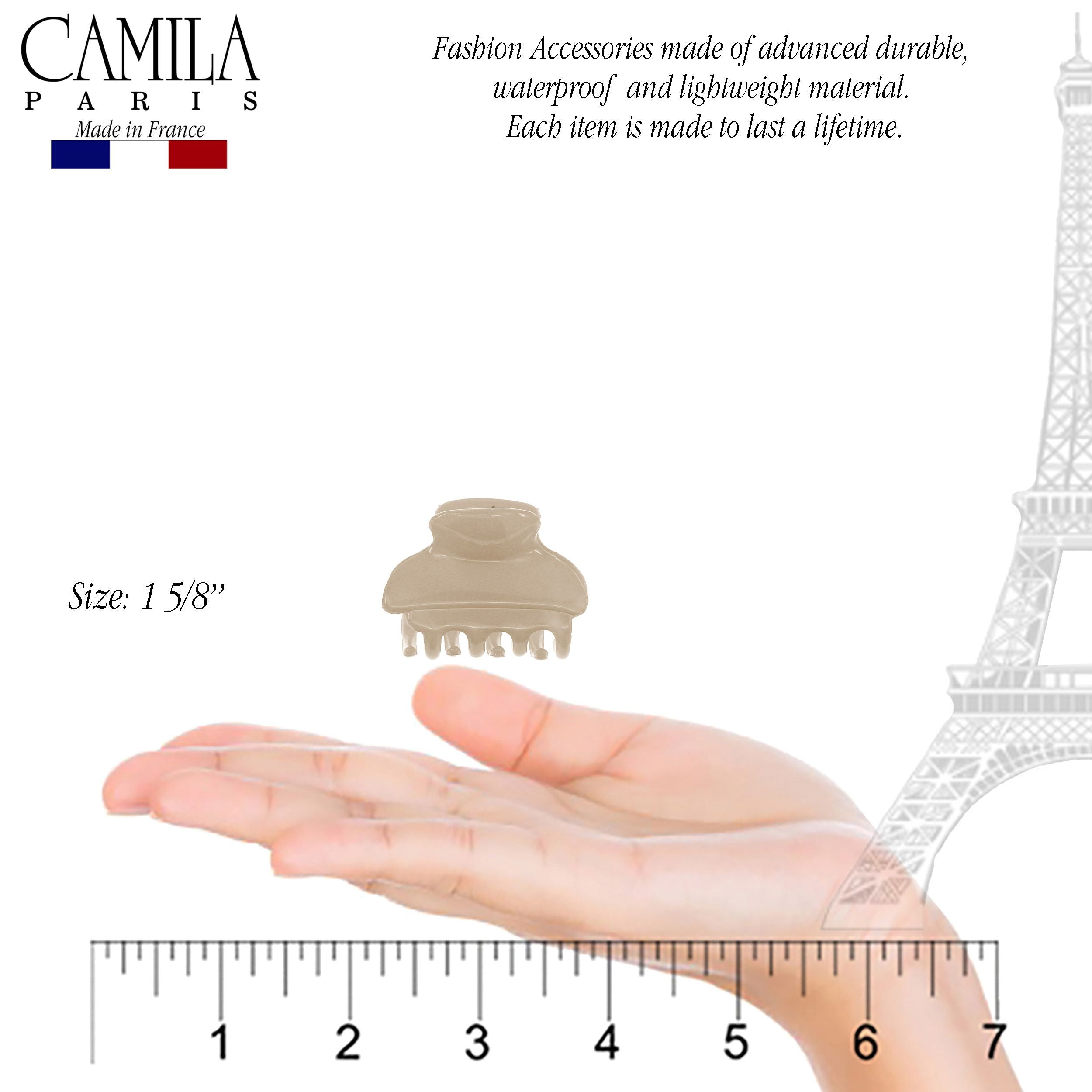 Camila Paris French hair clip cellulose acetate