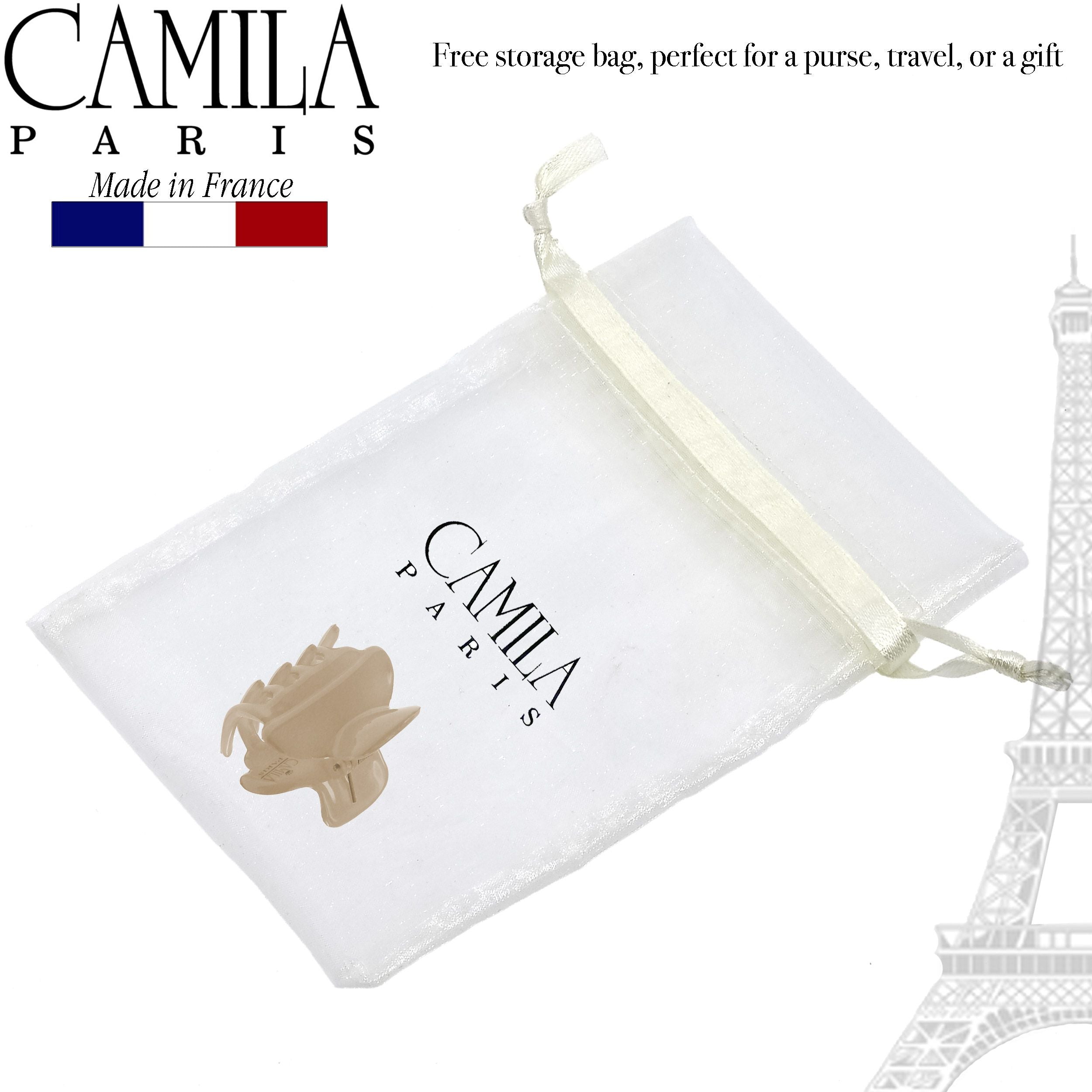 Camila Paris French hair clip cellulose acetate