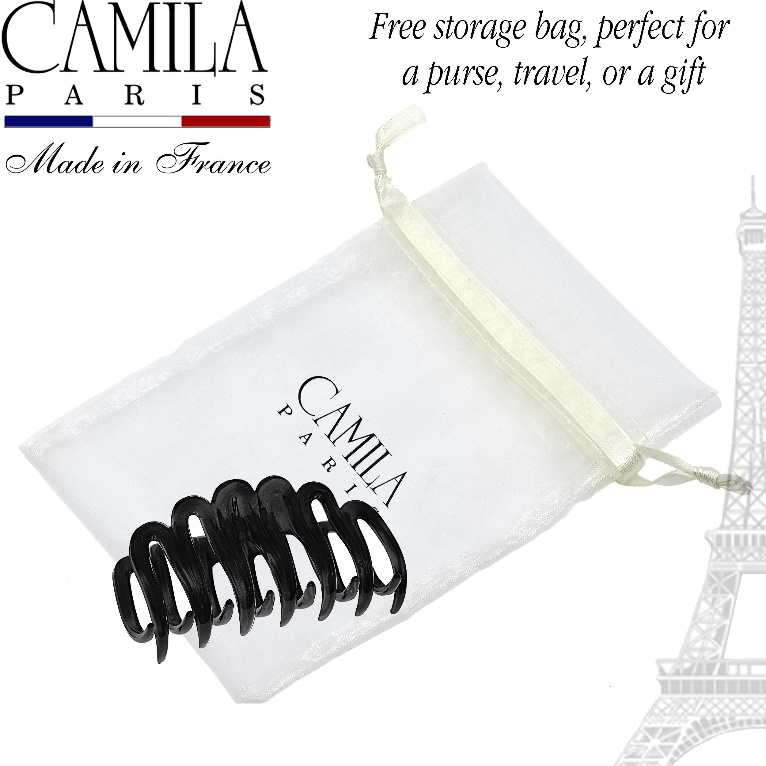 Camila Paris French hair clip cellulose acetate