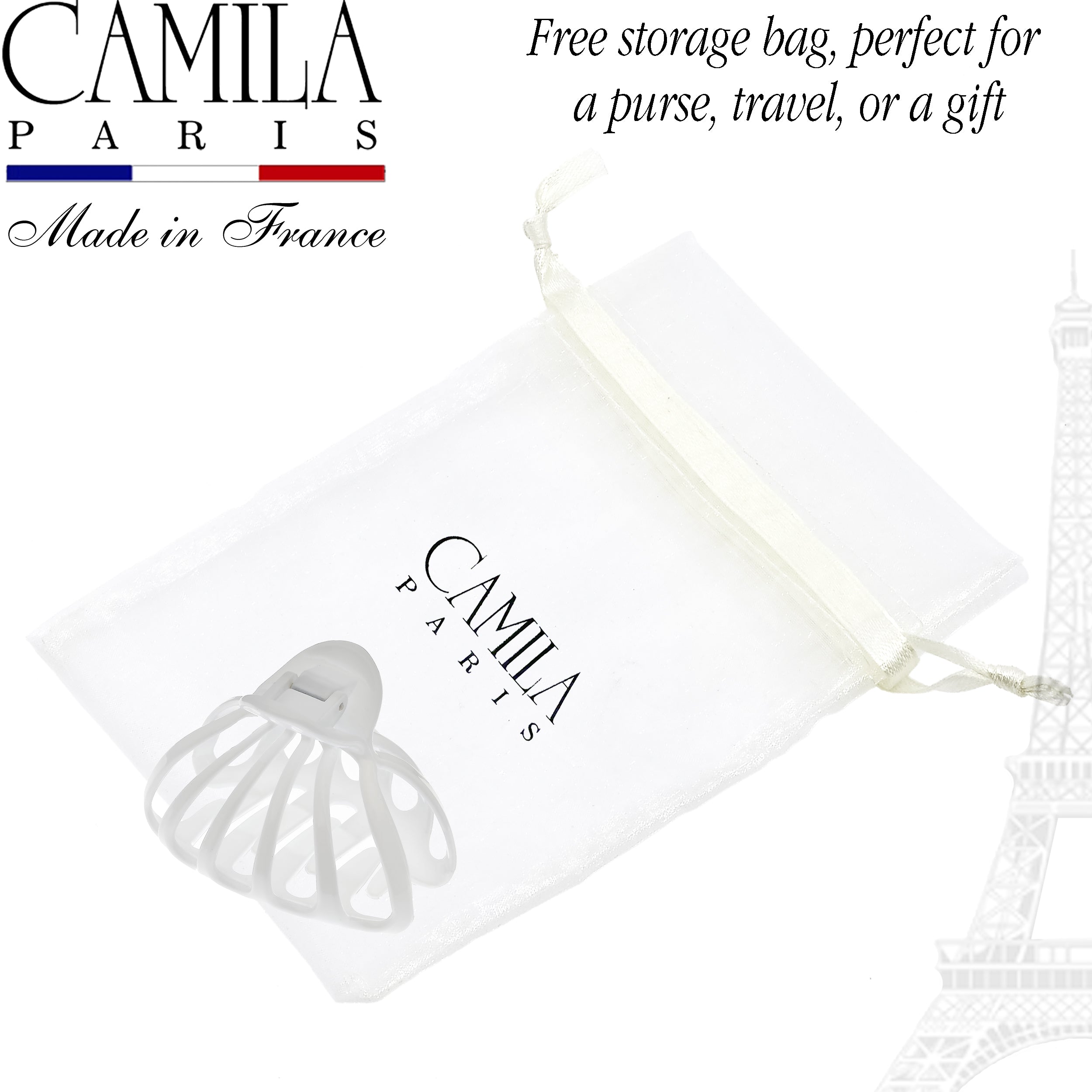 Camila Paris French claw clip cellulose acetate