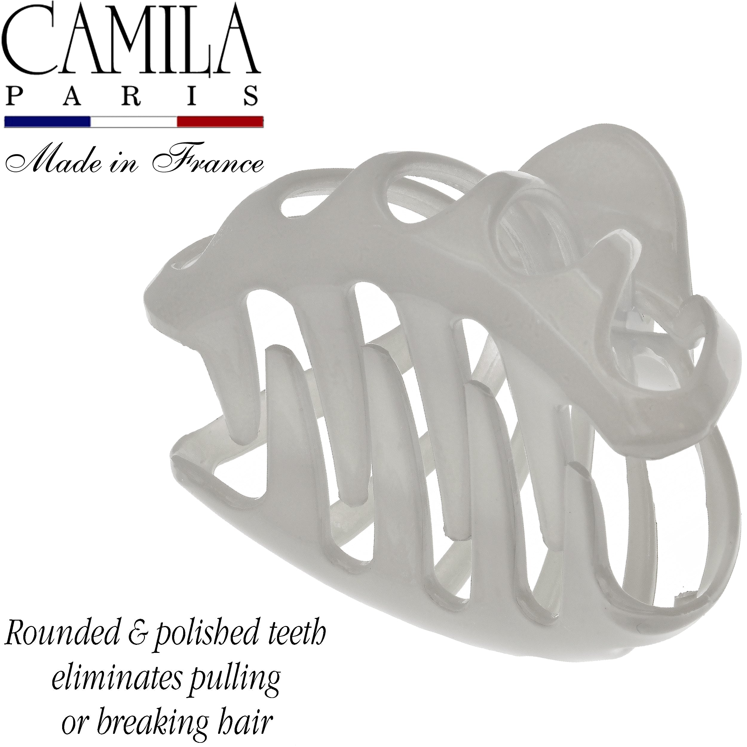 Camila Paris French claw clip cellulose acetate
