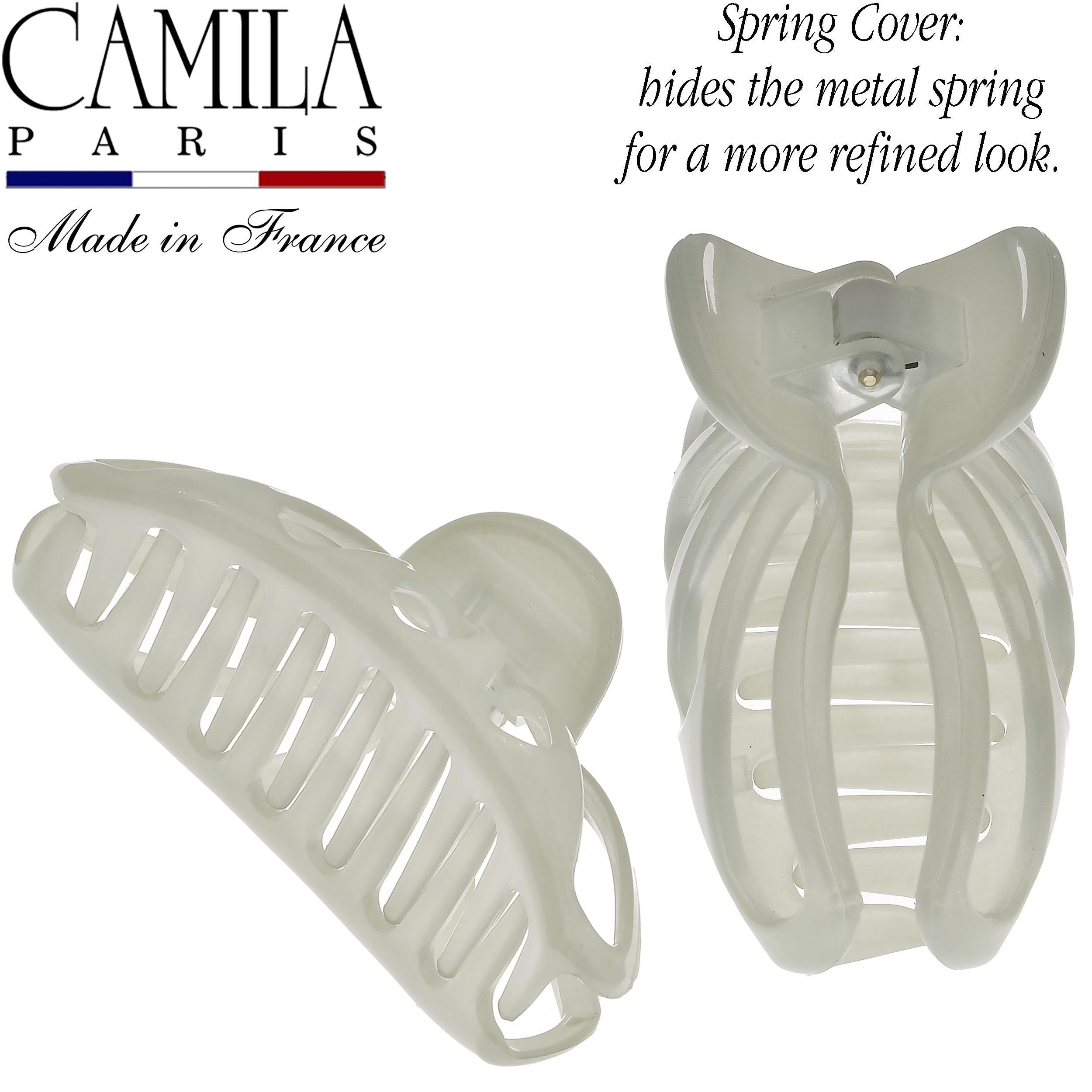 Camila Paris French claw clip cellulose acetate