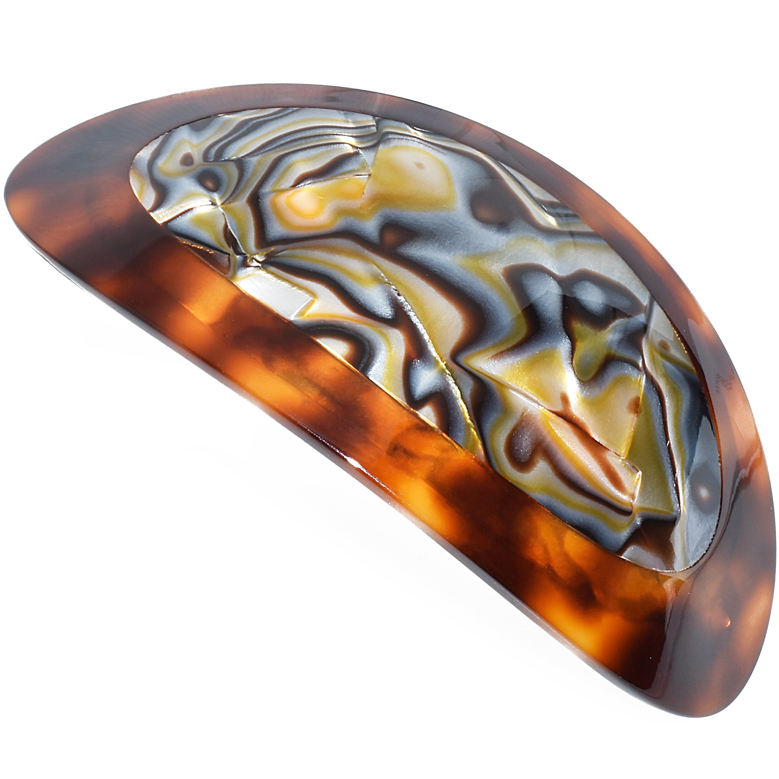 Camila Paris French barrette cellulose acetate handmade