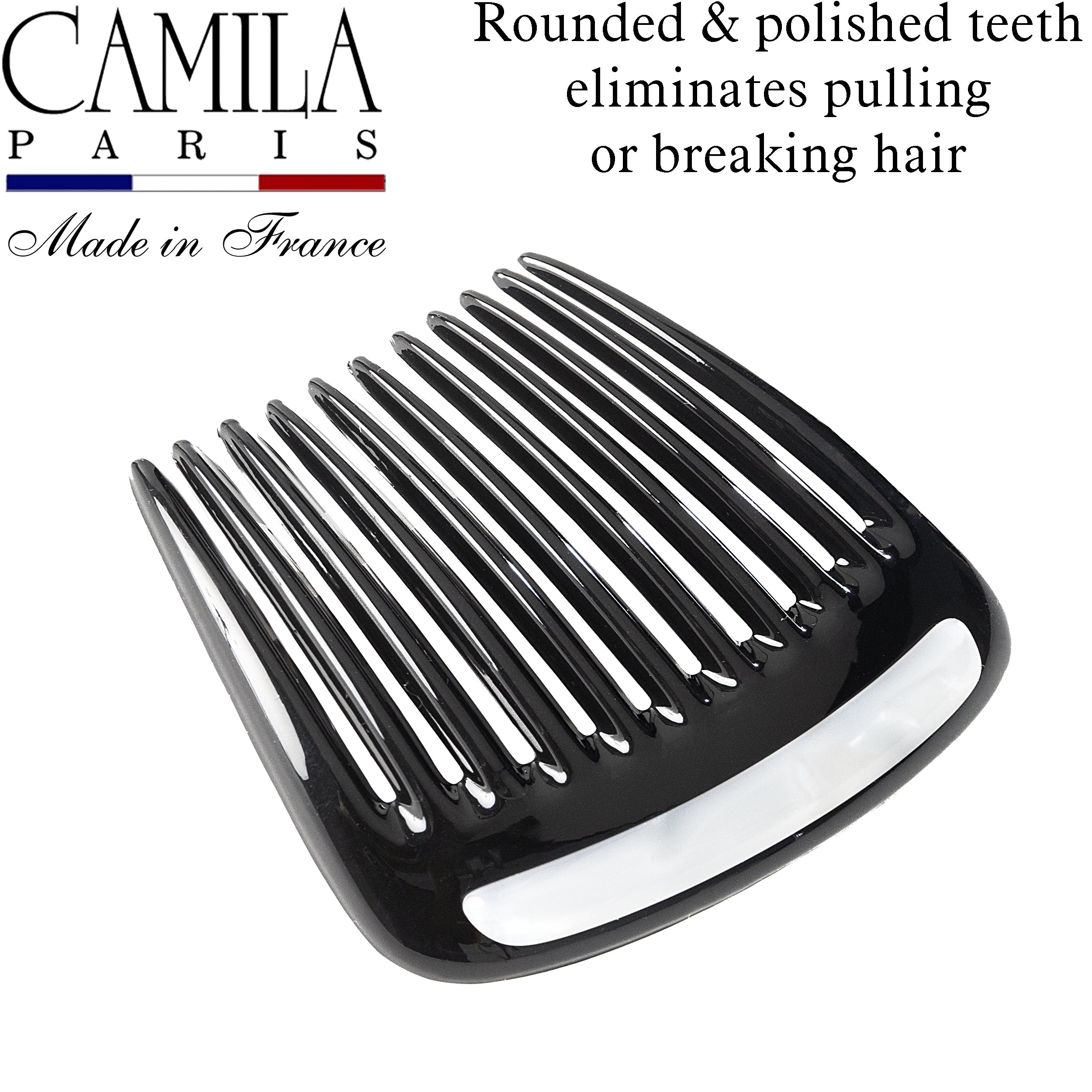 Camila Paris Charlotte French side comb cellulose acetate