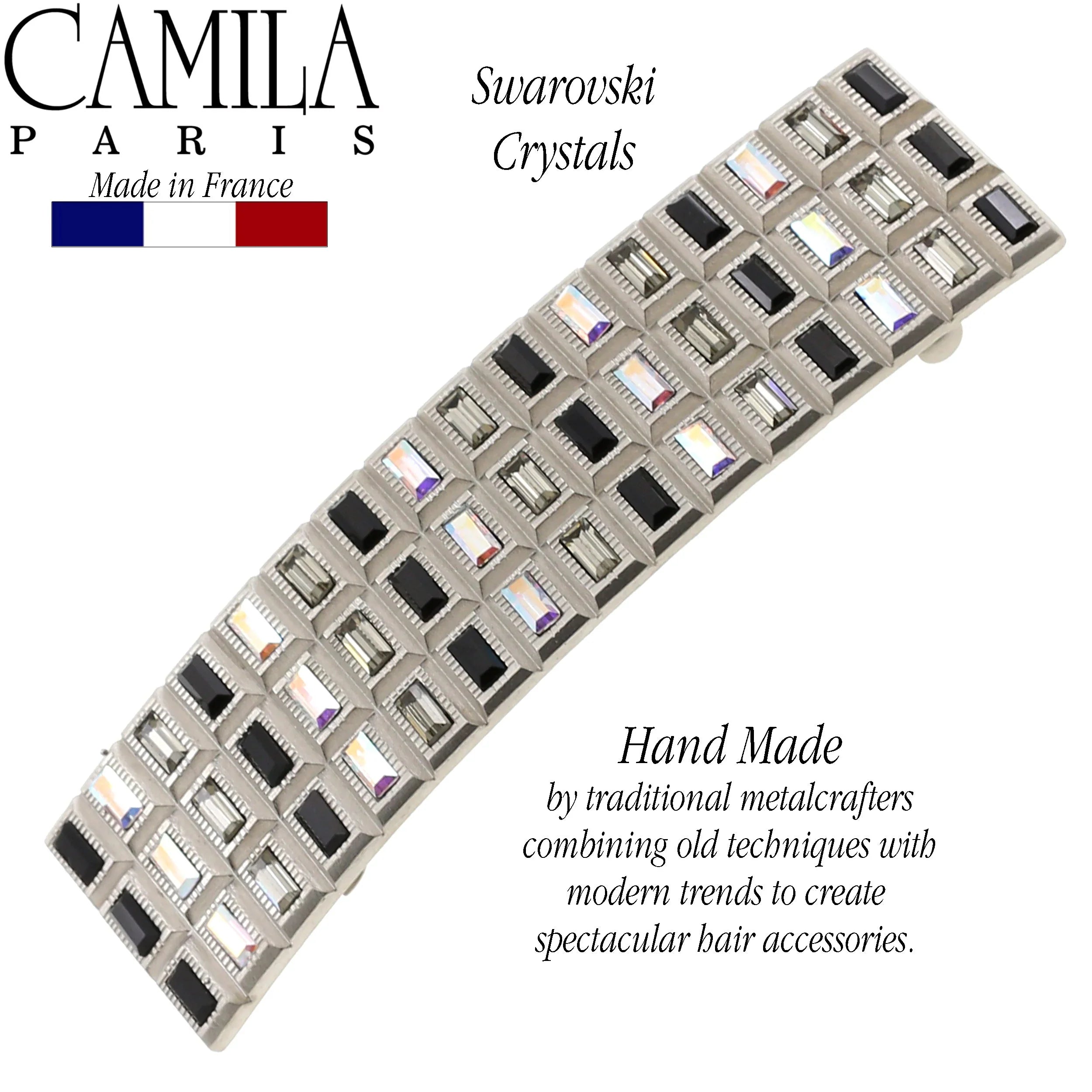 Camila Paris French barrette cellulose acetate