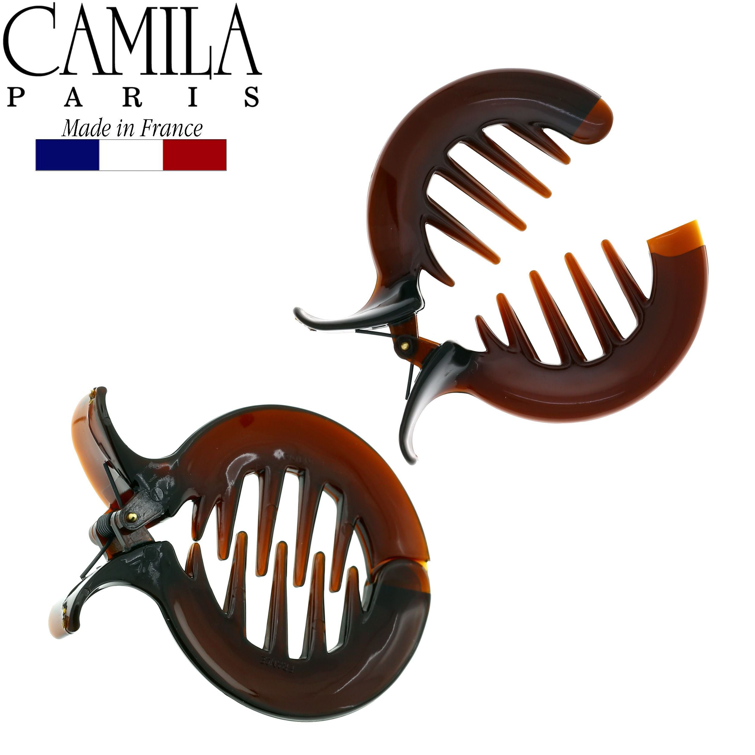 Camila Paris French hair clip cellulose acetate