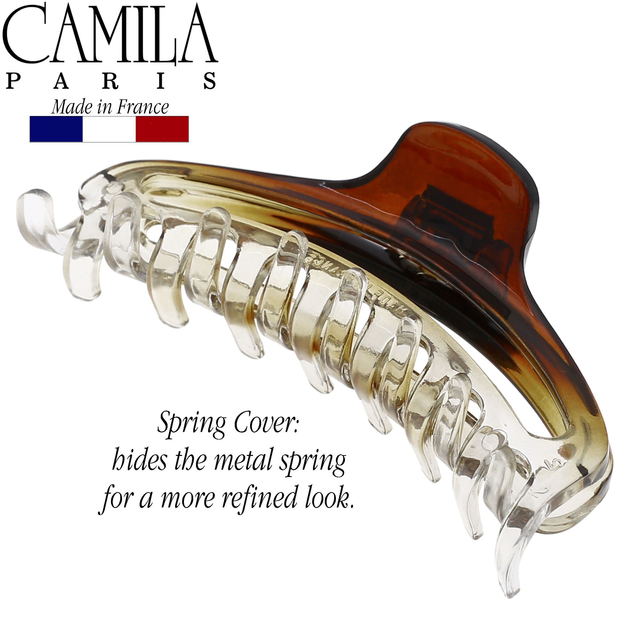 Camila Paris French hair clip cellulose acetate