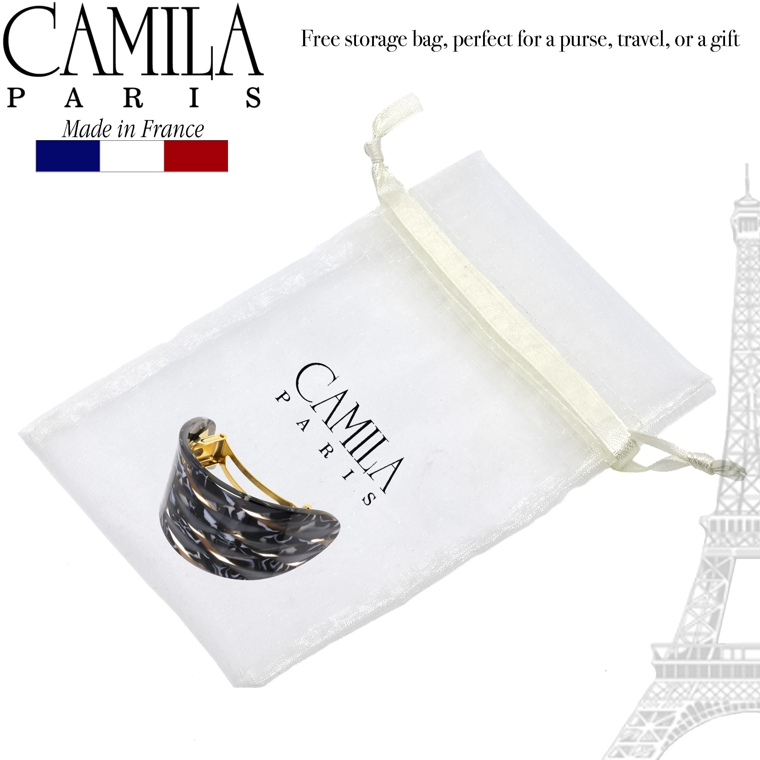 Camila Paris French barrette cellulose acetate