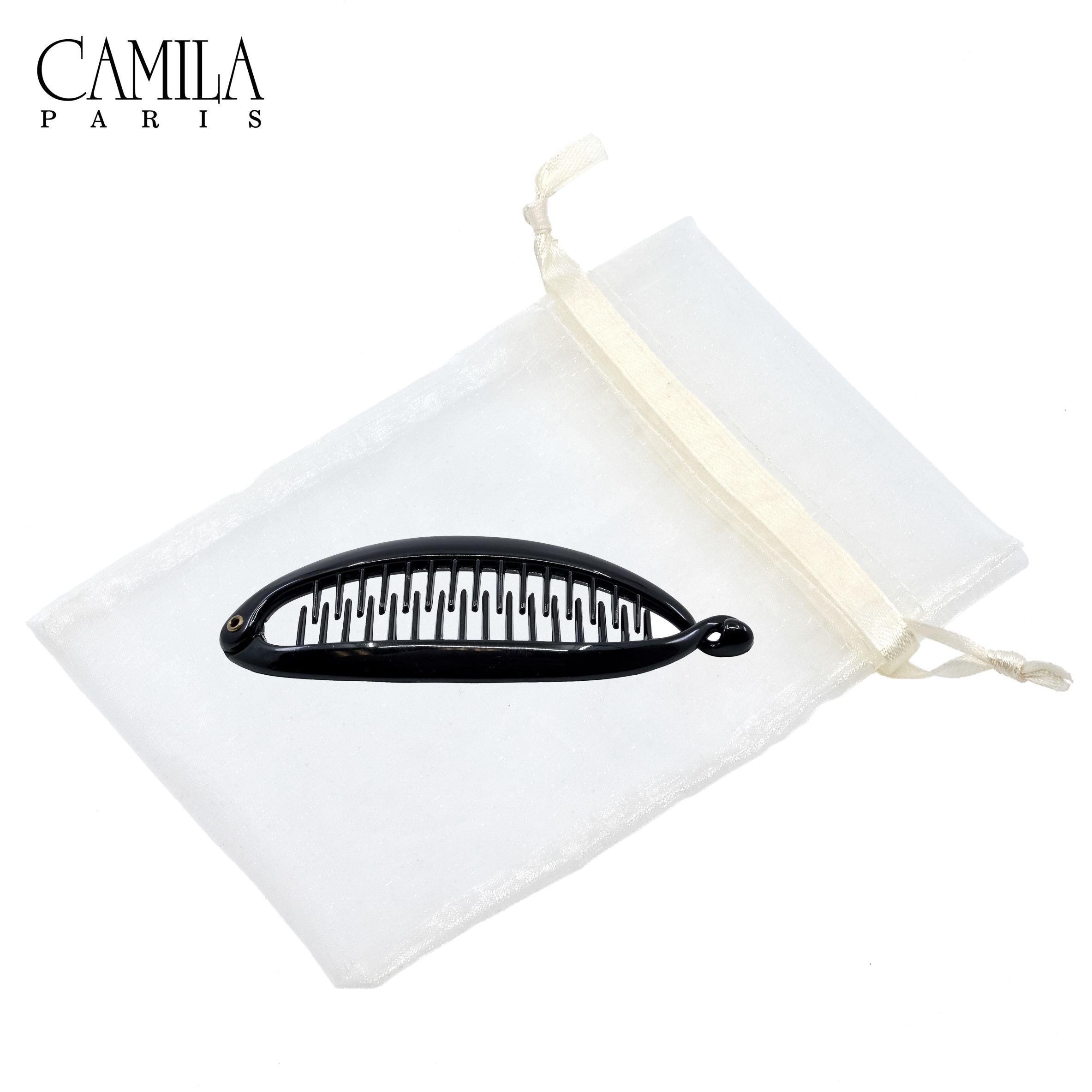Camila Paris French banana clip cellulose acetate