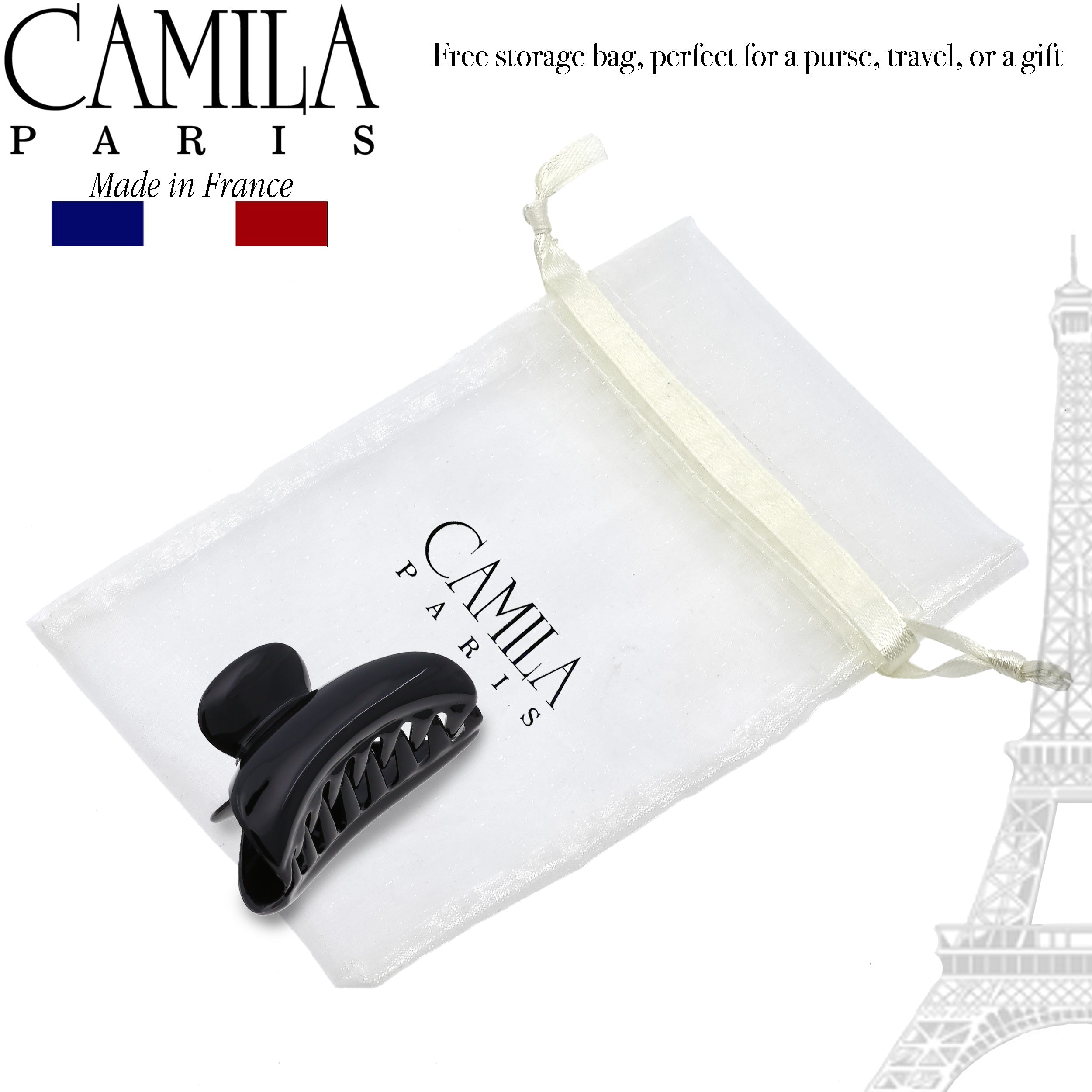 Camila Paris French claw clip cellulose acetate