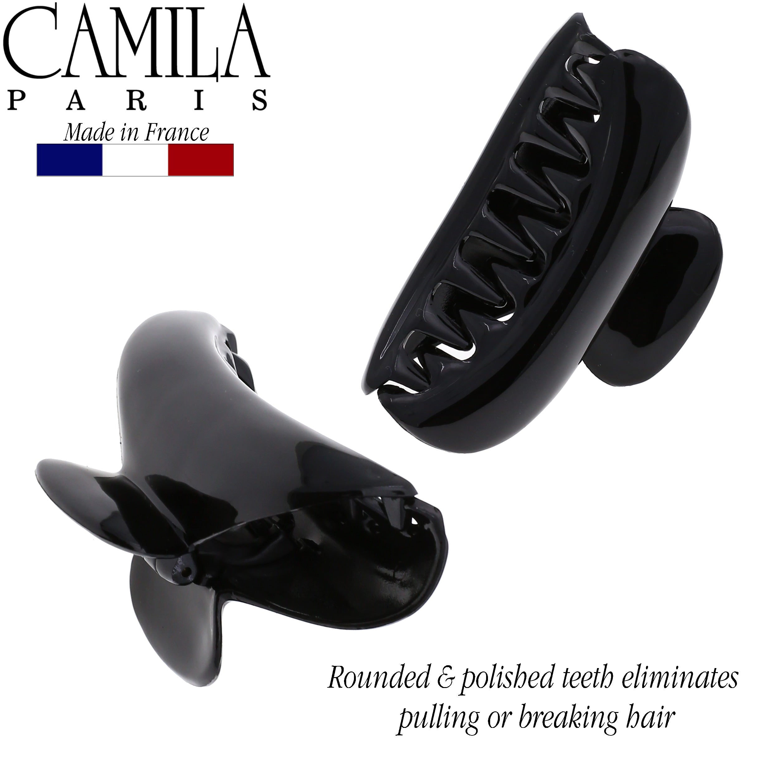 Camila Paris French claw clip cellulose acetate