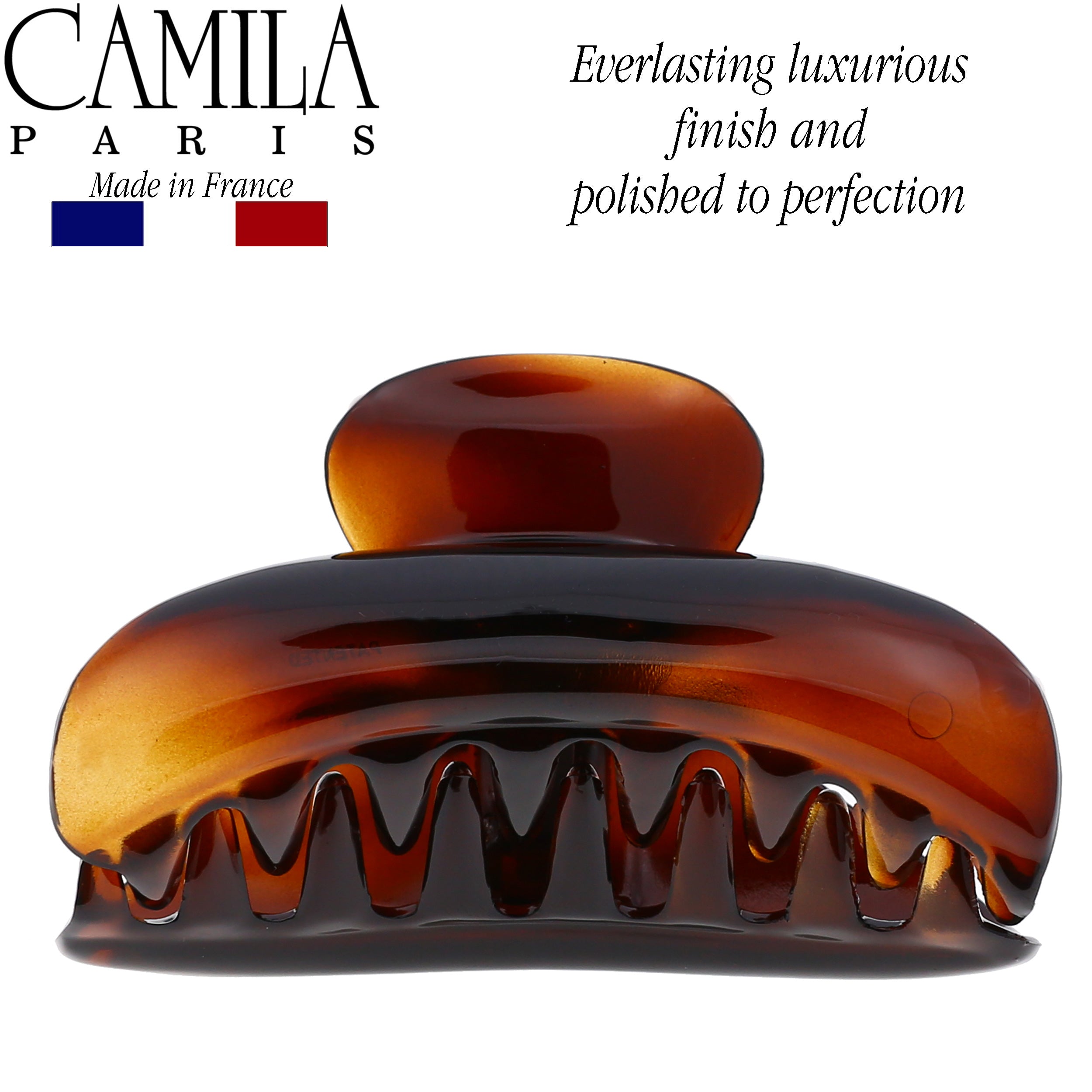 Camila Paris French claw clip cellulose acetate