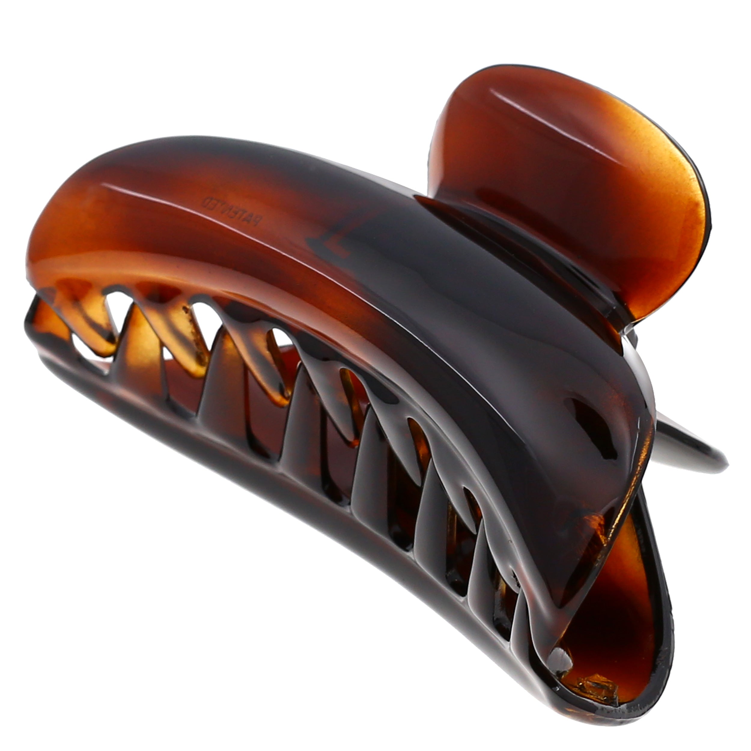 Camila Paris Black 2.75 inch French claw clip cellulose acetate