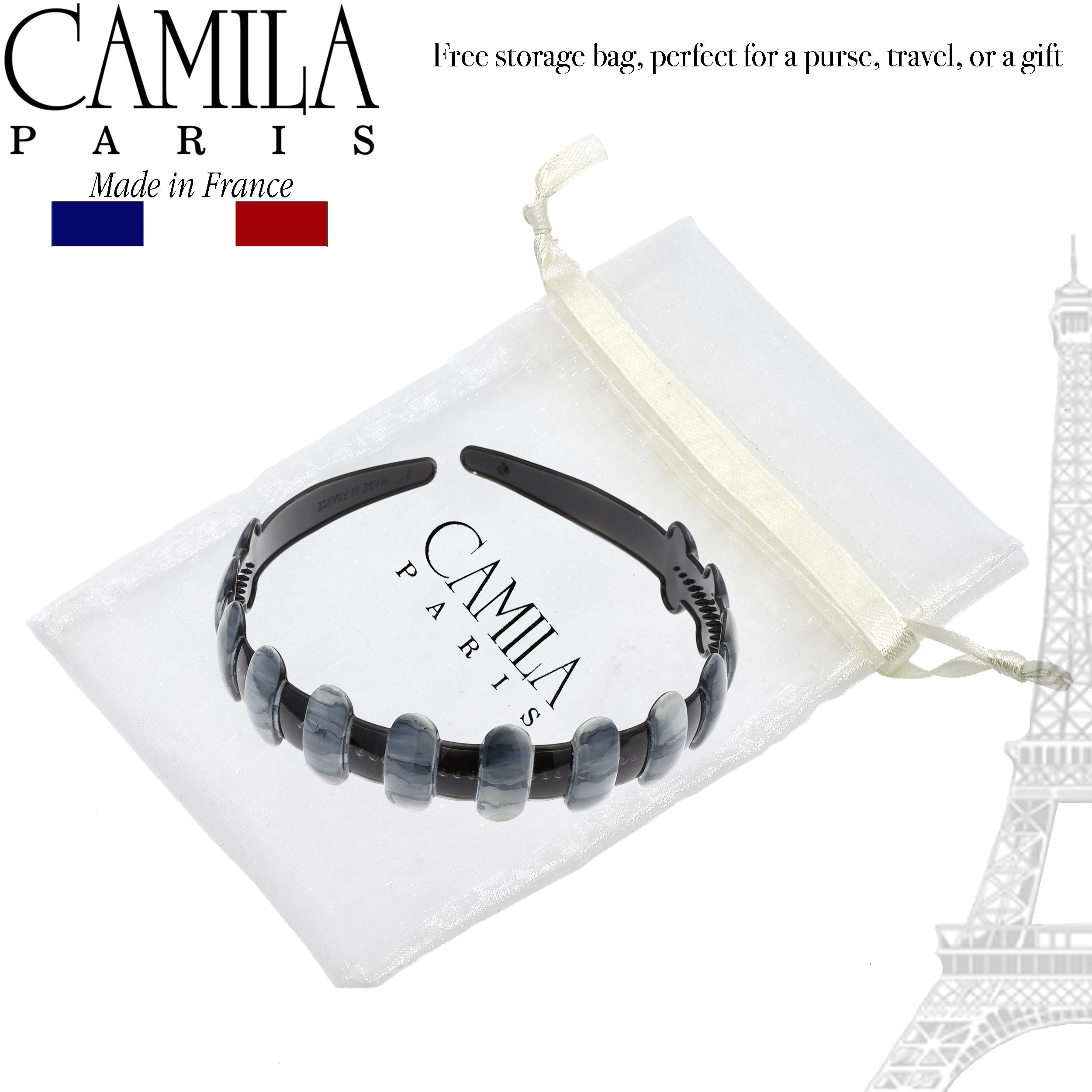 Camila Paris French headband cellulose acetate