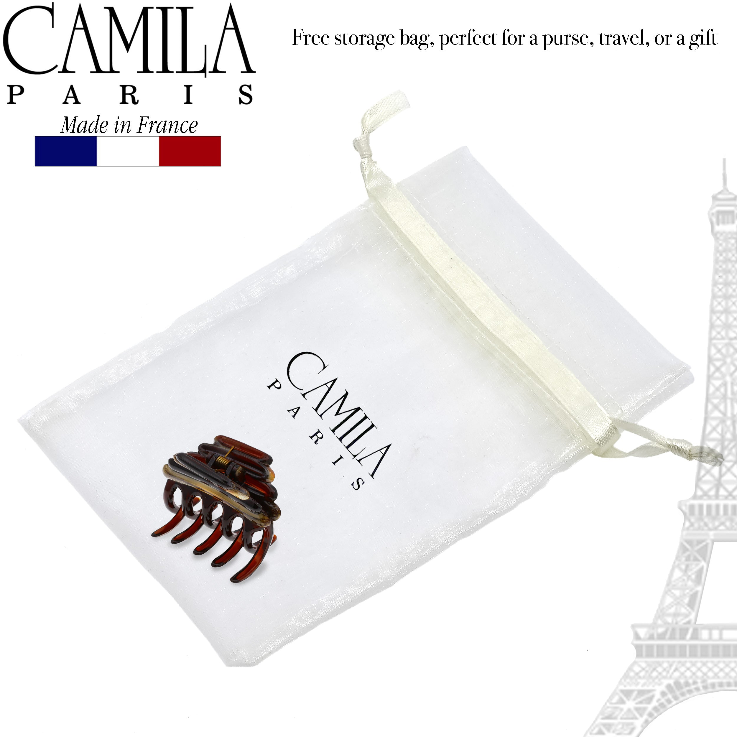Camila Paris French hair clip cellulose acetate