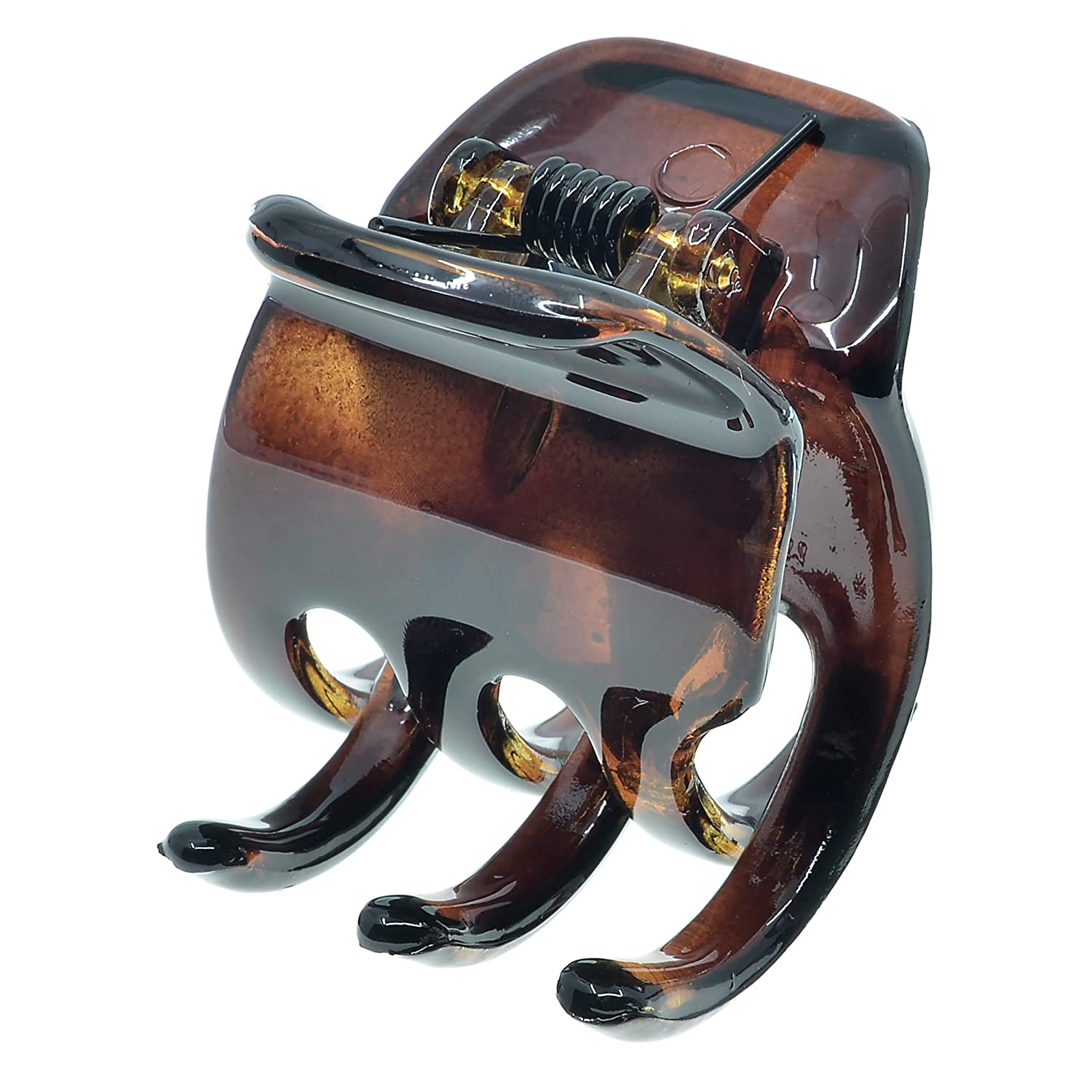 Camila Paris Tortoiseshell 1.5 inch Salon French hair clip cellulose acetate