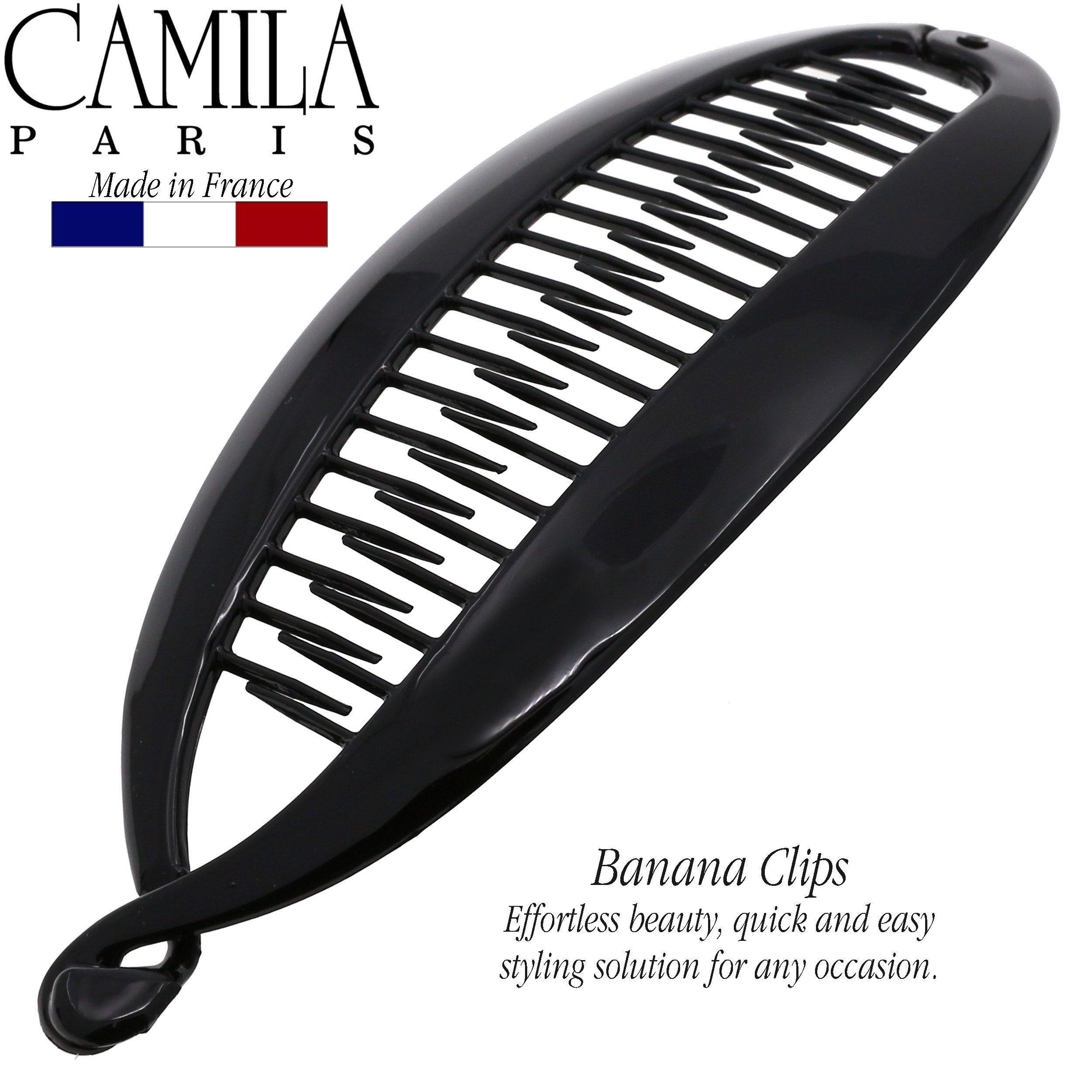 Camila Paris French banana clip cellulose acetate