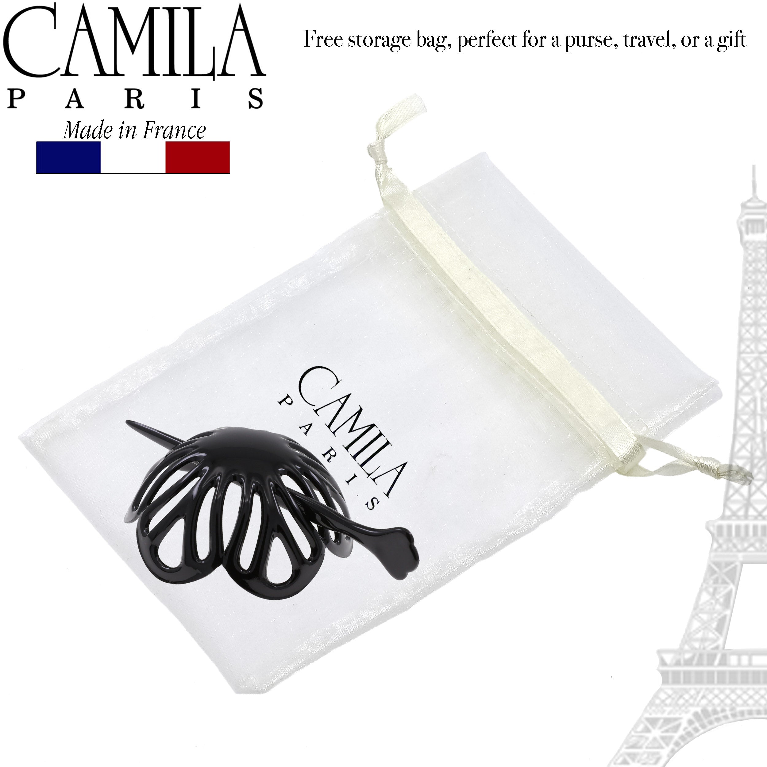 Camila Paris French bun holder cellulose acetate
