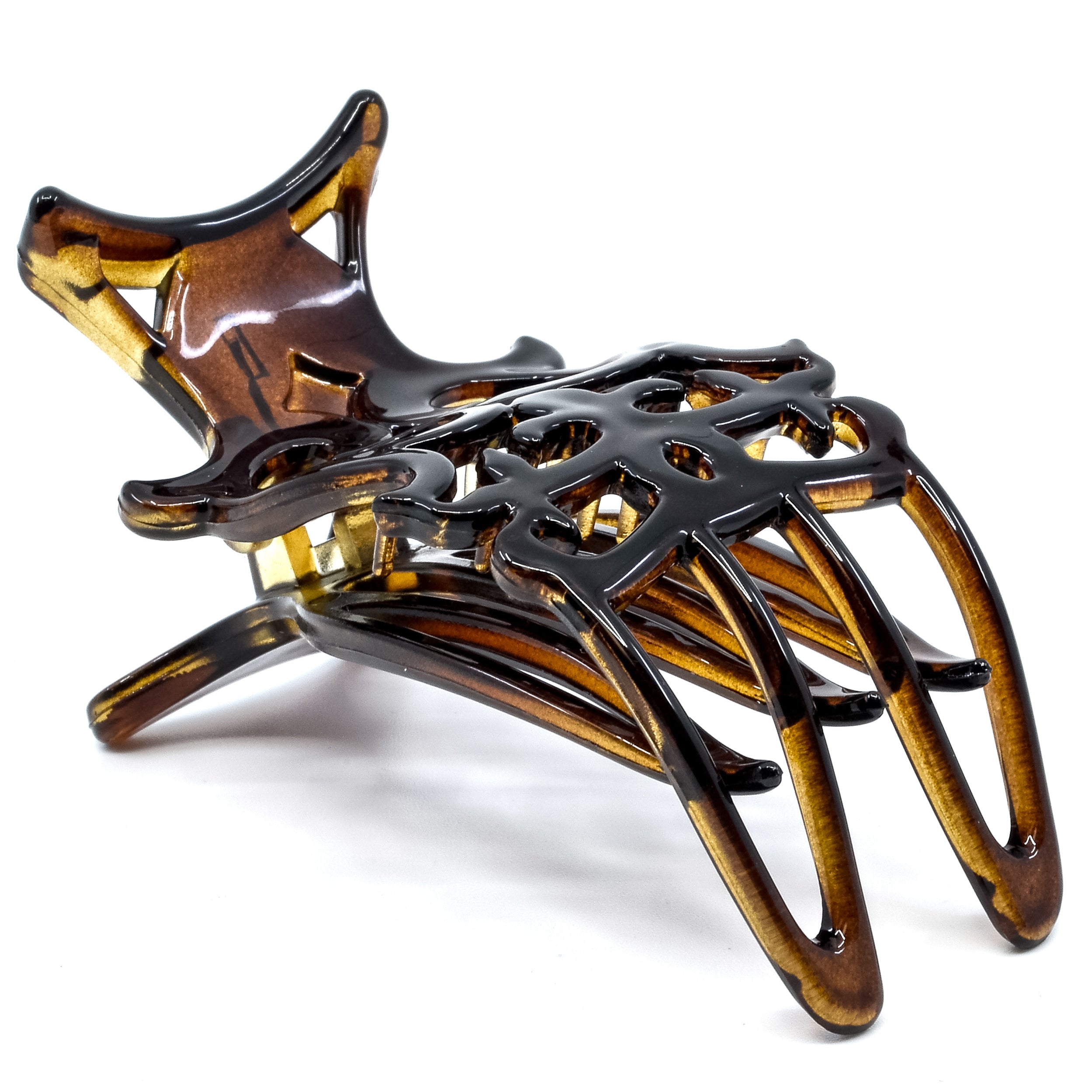 Camila Paris Tortoiseshell 3 inch French hair clip cellulose acetate