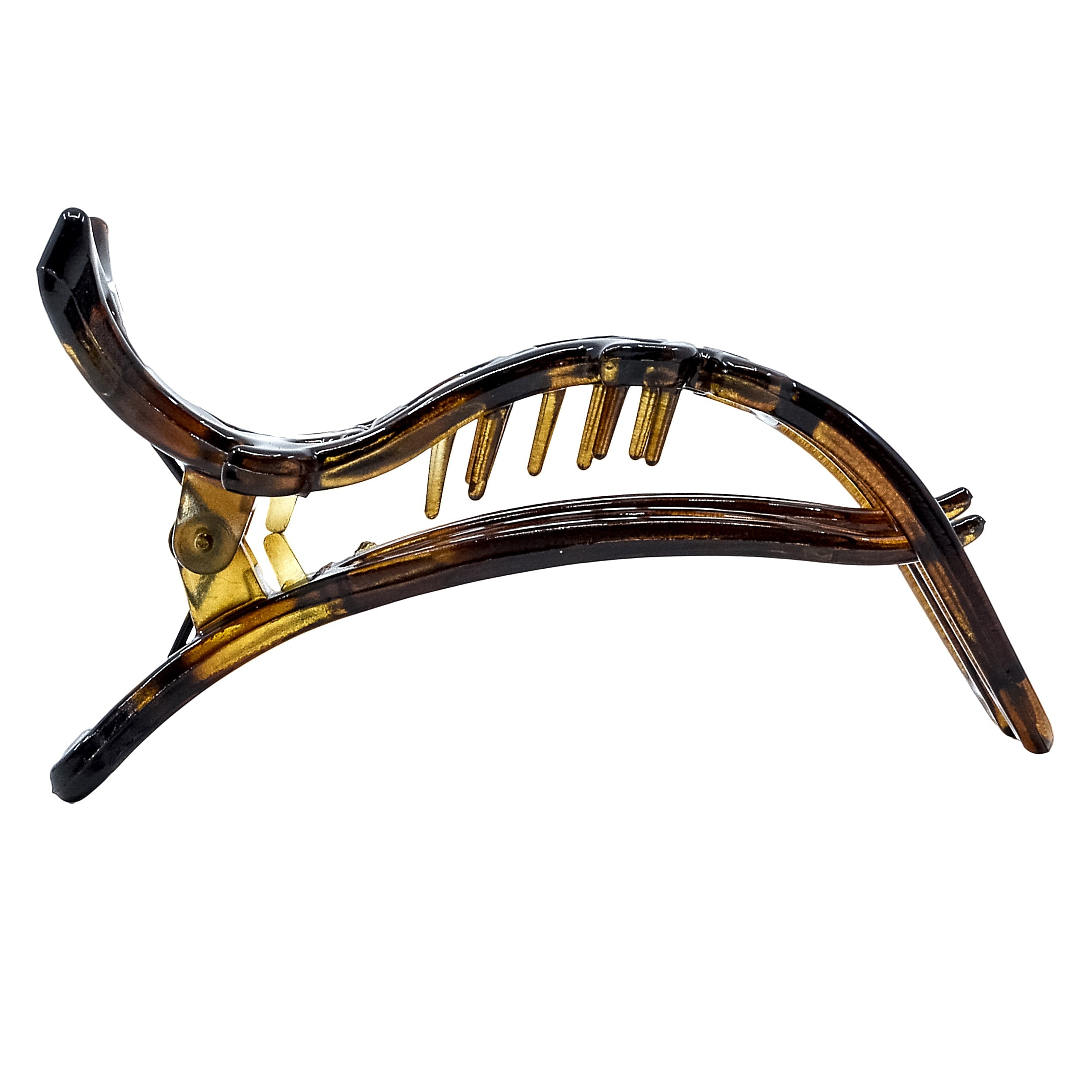 Camila Paris White French hair clip cellulose acetate