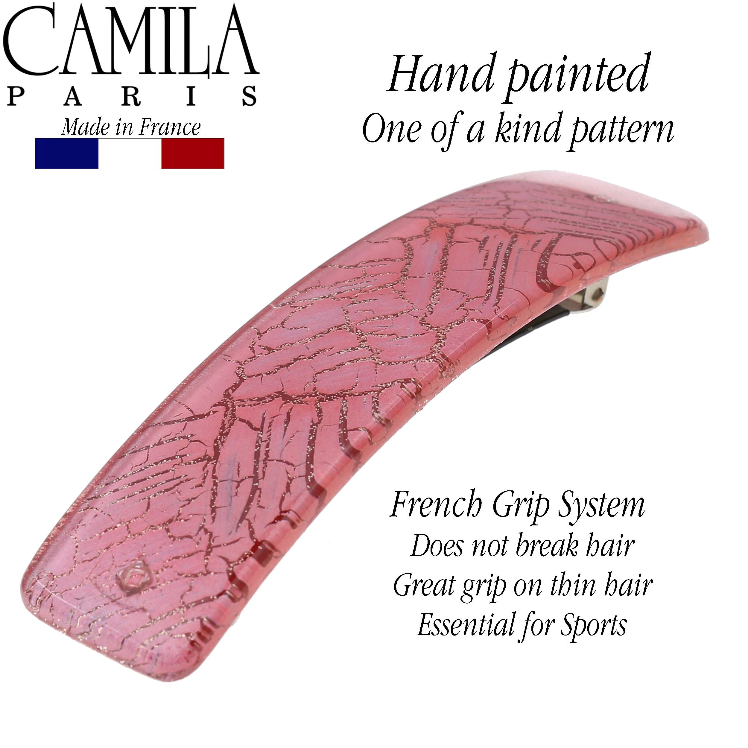 Camila Paris French barrette cellulose acetate