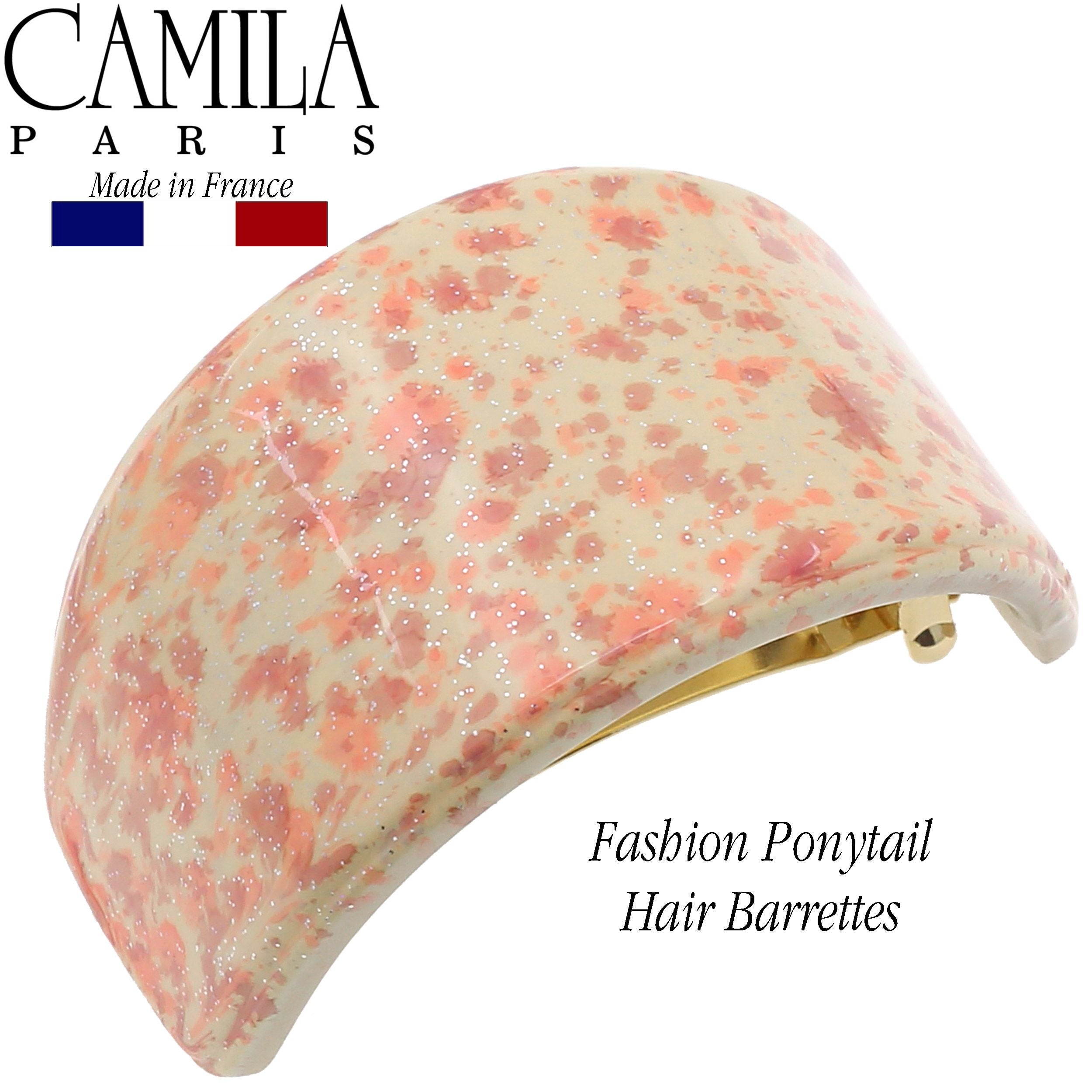 Camila Paris French barrette cellulose acetate