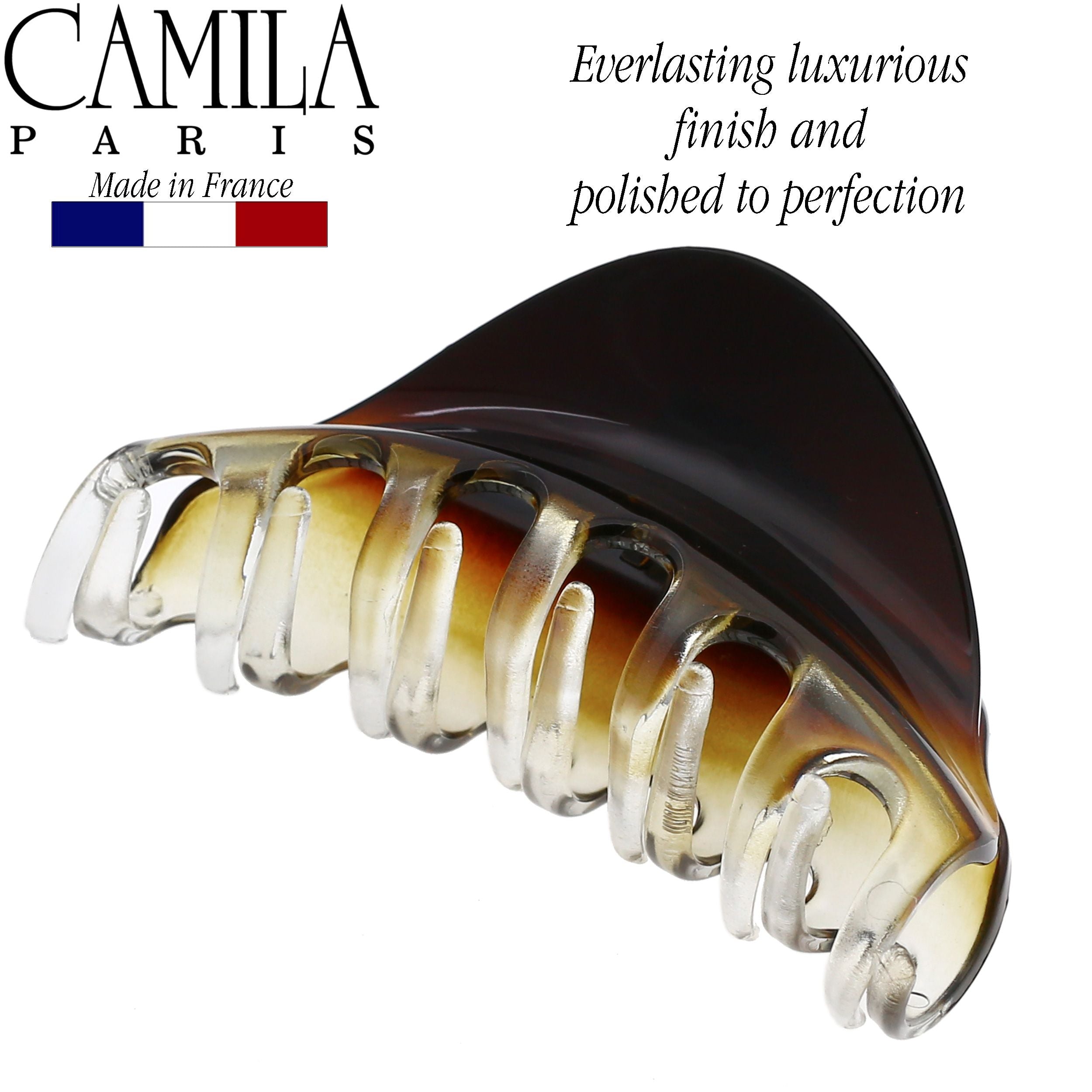 Camila Paris Sirena French hair clip cellulose acetate